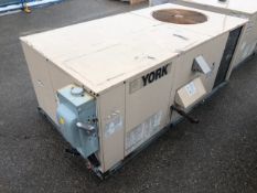 York Rooftop HVAC Unit with R22 Refrigerant, 208/230 V (Rigging Cost $300.00)