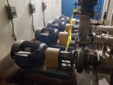 Sterling 50 hp Circulating Pumps, Model F21250 AM (Rigging Cost $250.00)