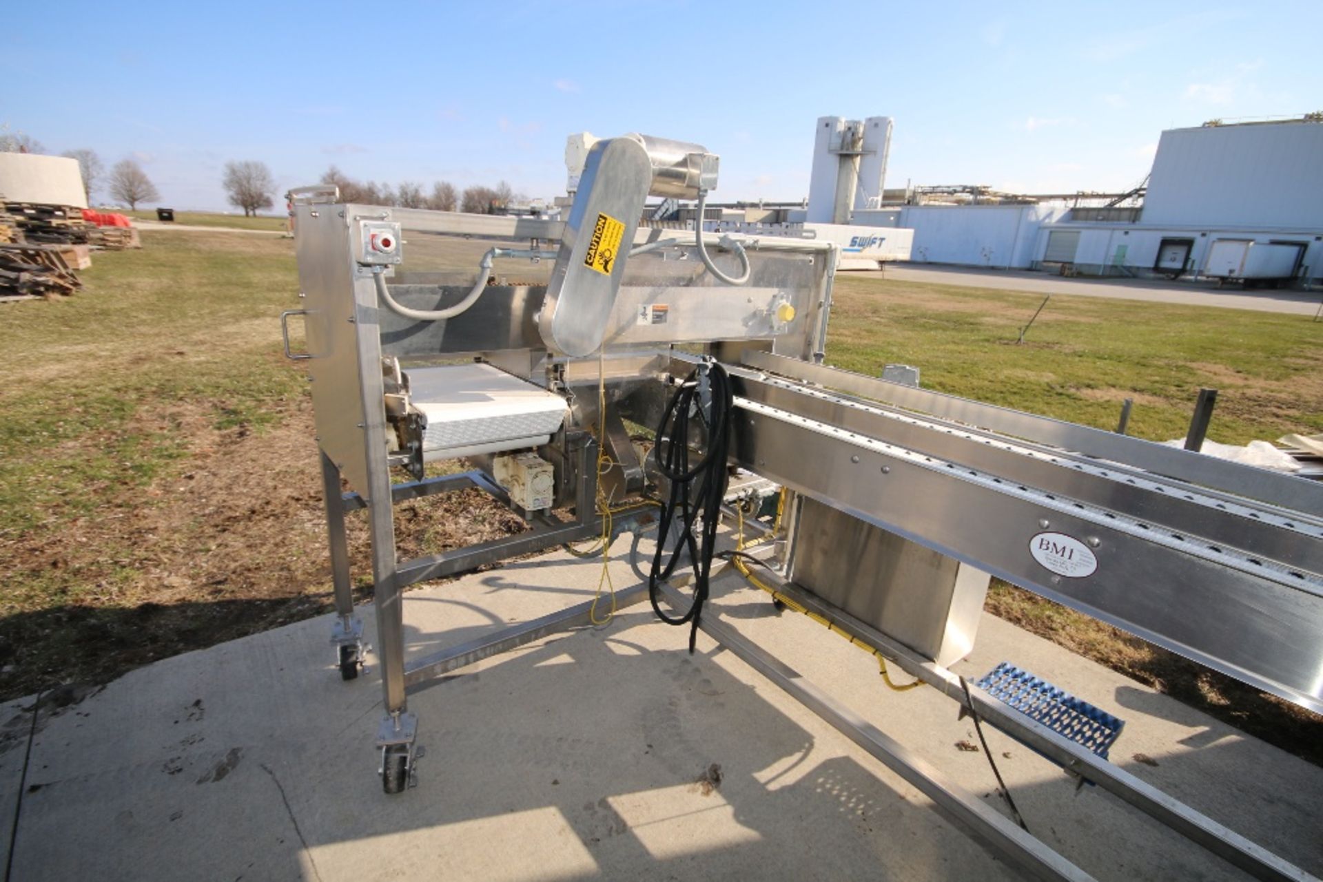 BMI Slicer/Dicer Infeed System, M/N 05.000.437, S/N 11923-28, with 16" W x 126" L Infeed Conveyor ( - Image 2 of 4