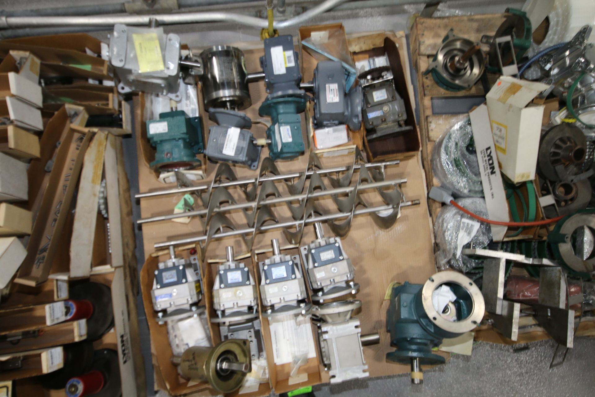 Lot of Assorted NEW Motors and Drives, Includes a S/S Motor and NEW Drives by Leeson, Tigear, Morse, - Image 2 of 2
