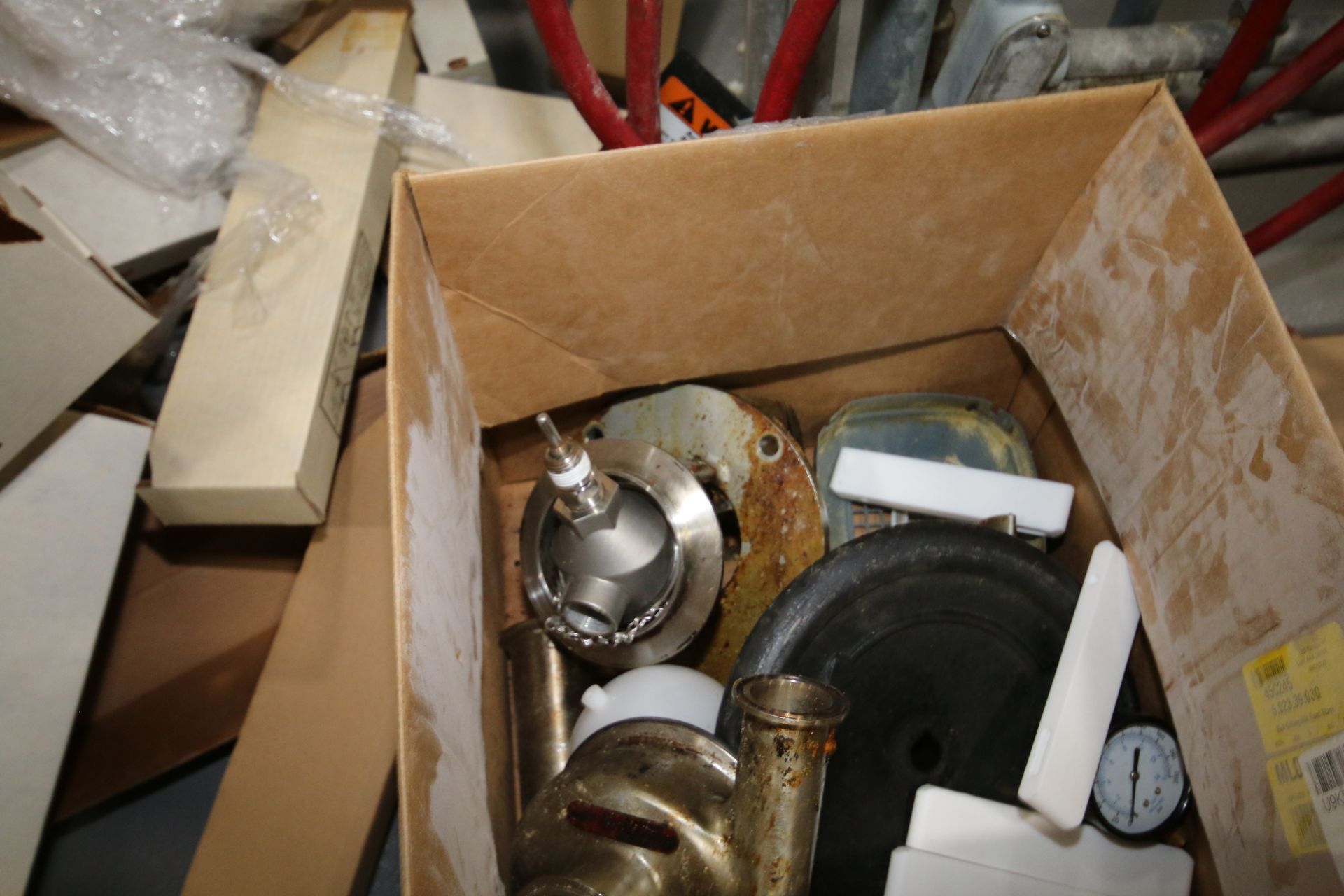 Lot of Assorted Spare Positive Displacement Pump Parts, Includes NEW 2-1/2" x 1-1/2" Clamp Type S/ - Image 5 of 5