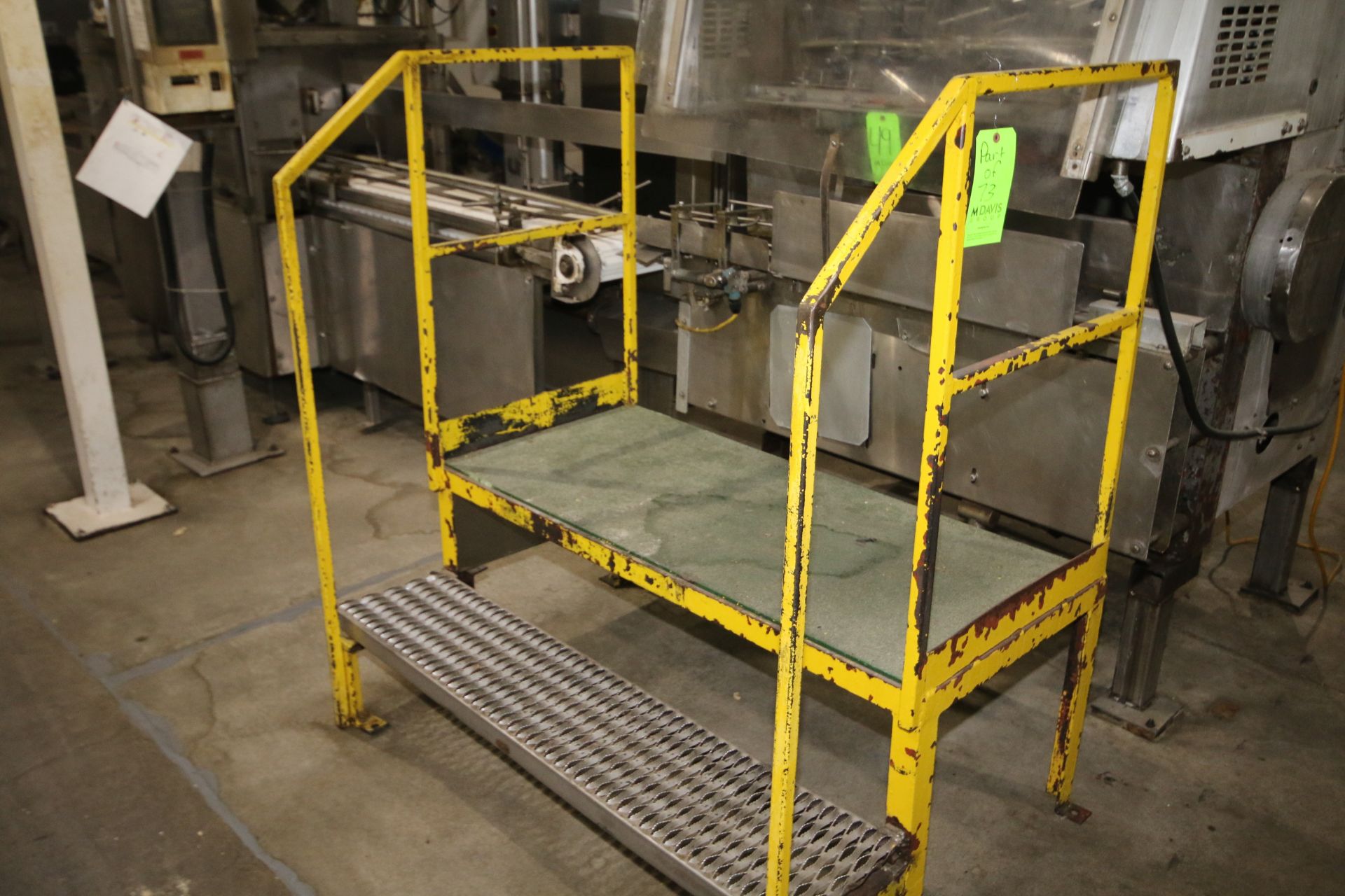 S/S Dual Scale Mezzanine, Aprox. 25' L x 20' W, with (2) Scale Openings, with (2) Sets of Stairs - Image 4 of 4