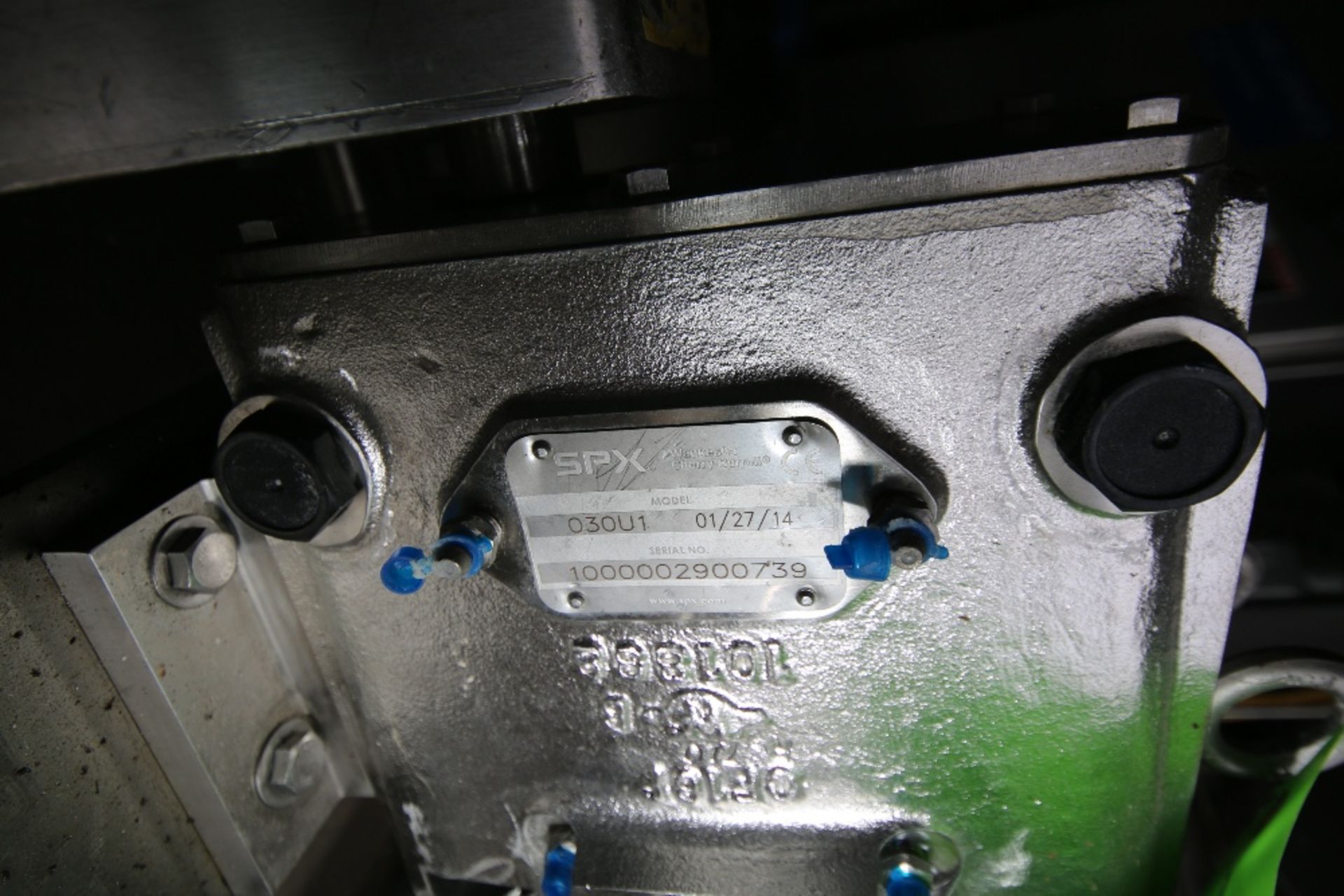 2014 WCB SPX 2 hp Positive Displacement Pump, M/N 030U1, S/N 1000002900739, with 1-1/2" S/S Clamp - Image 4 of 5