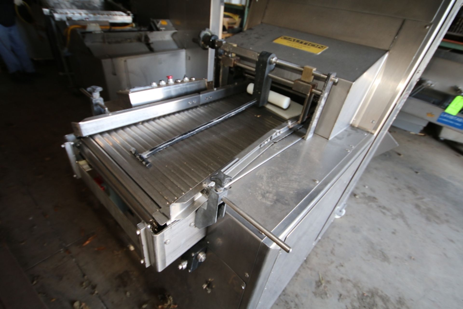 UBE Bread Slicer, M/N 90-75, S/N 1800-565, 220 Volts, 17" W S/S Infeed, with Manual (30-90 Loaves - Image 4 of 5