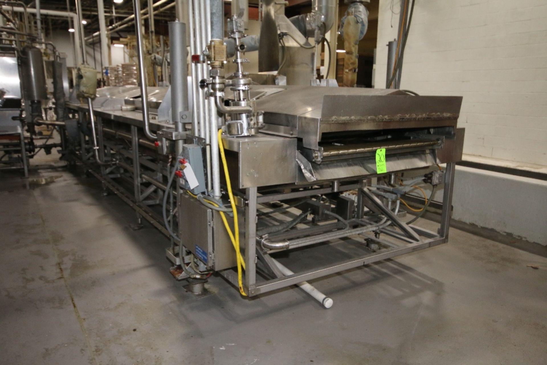 Stein S/S Fryer, M/N HPF-4023-TF, S/N 126, with 41" W S/S Mesh Conv., Aprox. 4" High Product