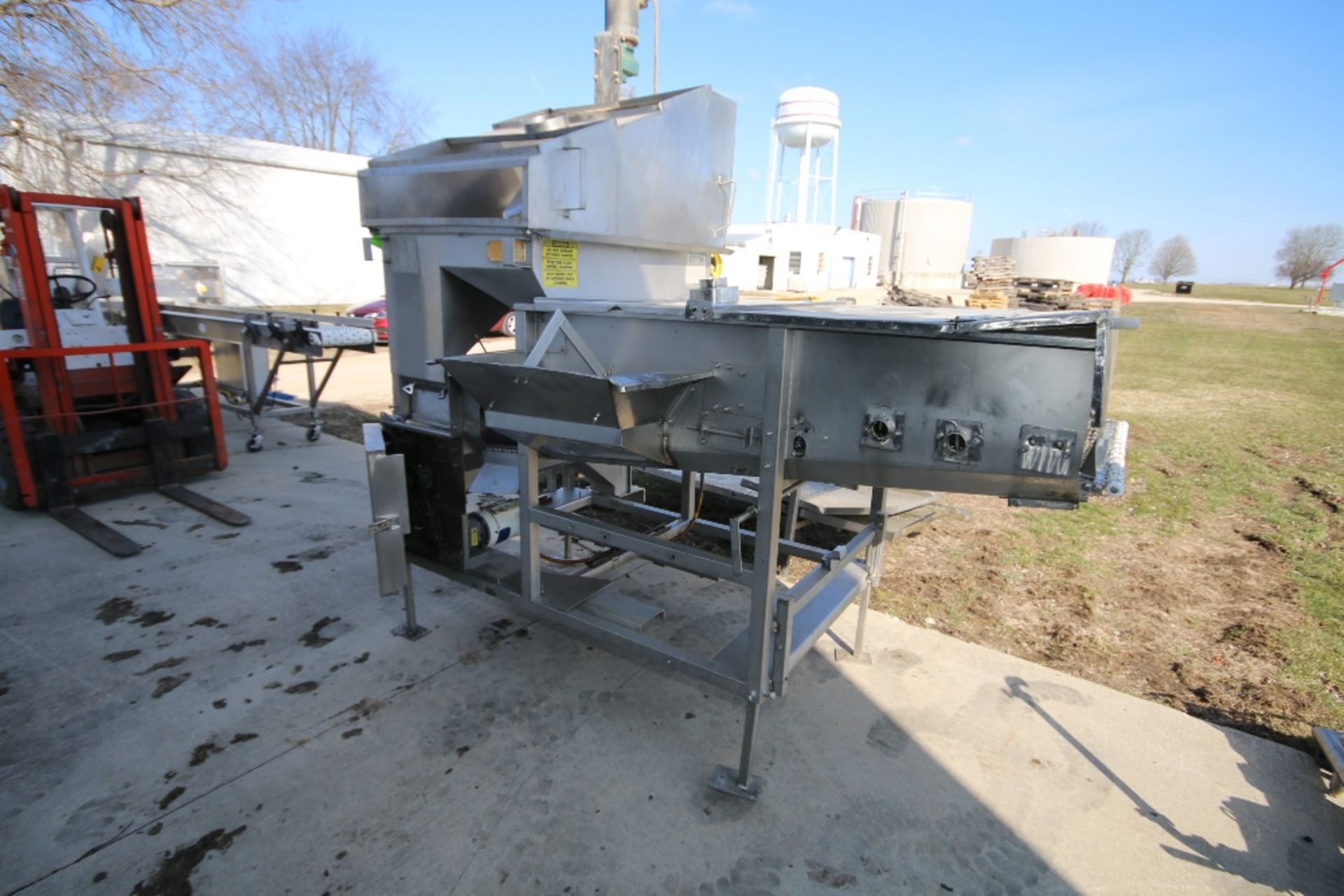 Stein S/S Breading Machine, M/N XL-34, S/N 378, with Dusting/Breader S/S Depostior, S/S Auger Infeed - Image 2 of 7