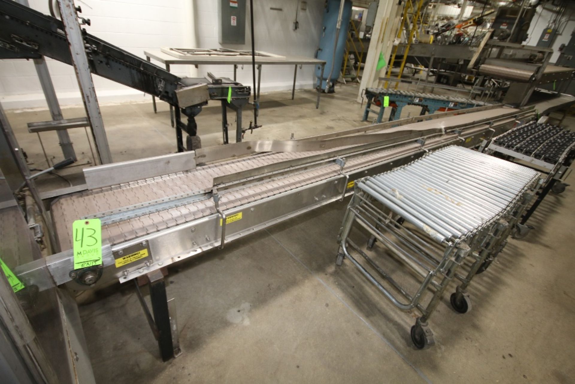 Hytrol S/S Product Conveyor, 18" W x 238" L Belt, Straigh Section - Image 2 of 3