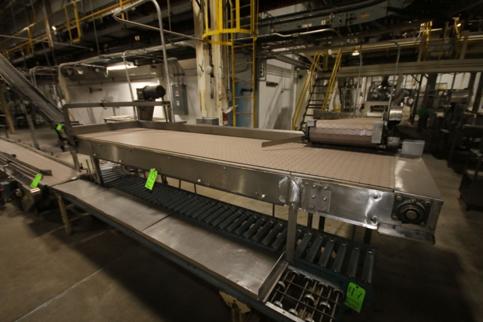 S/S Accumluation Conveyor, Table Top Dimensions 11' L x 30" W