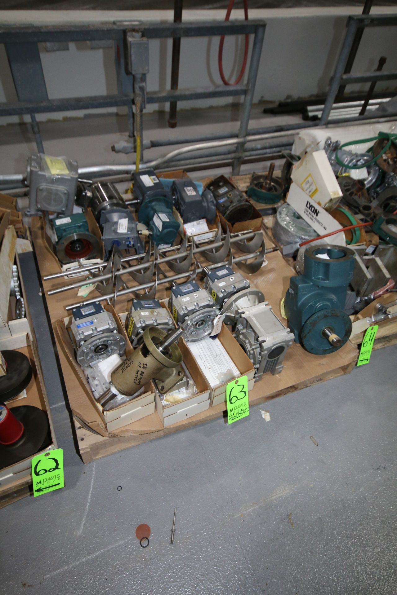 Lot of Assorted NEW Motors and Drives, Includes a S/S Motor and NEW Drives by Leeson, Tigear, Morse,