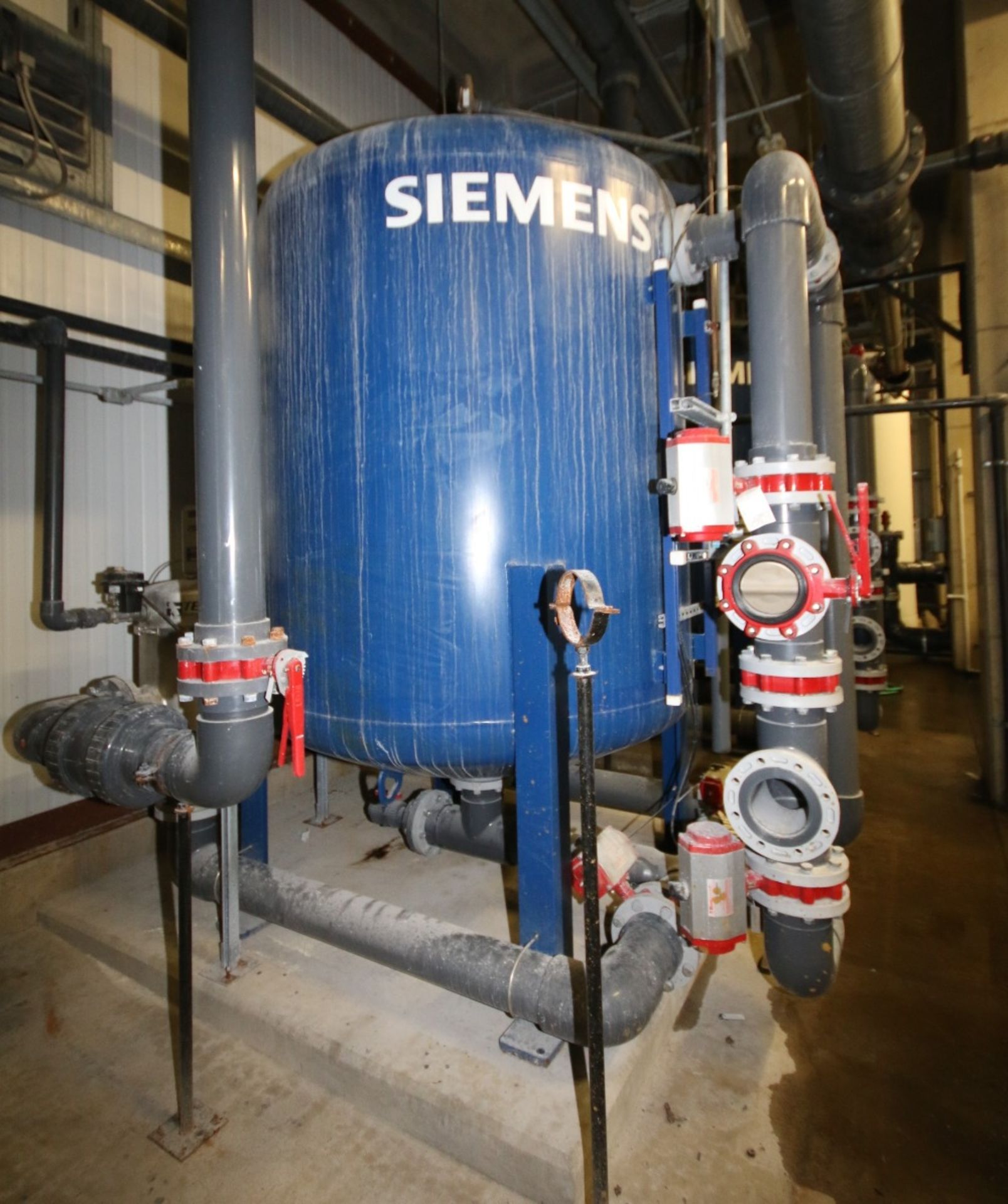 2012 Siemens CSTM Vantage PT1-Plus Triplex Softener/Quik Tanks Inc. Water Softening Vessel, Model - Image 2 of 6