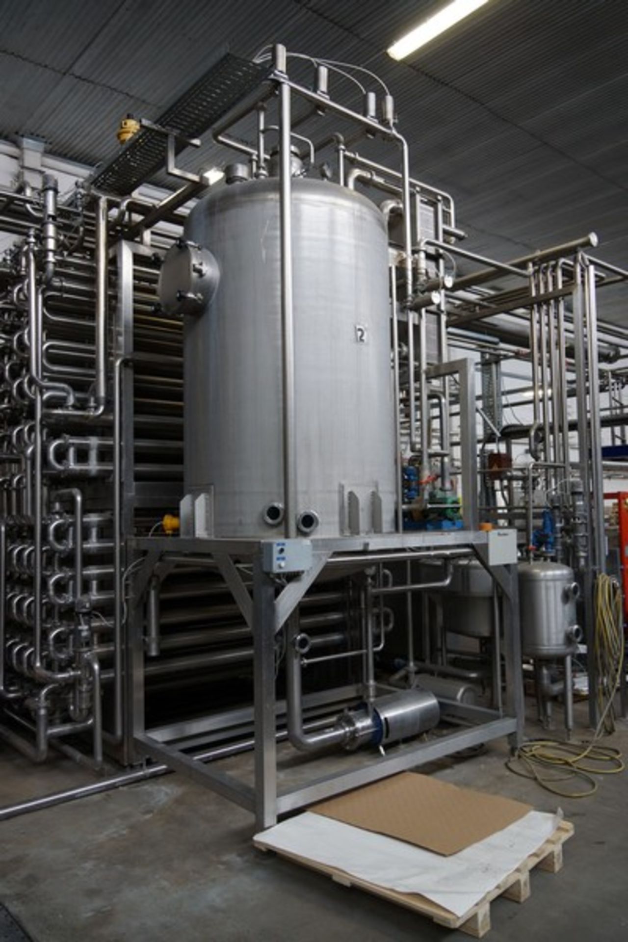 KF Engineering Tubular Pasteurizer 10000l/h (With Control panel) ,Y.O.M 1994,GERMANY - Image 6 of 19