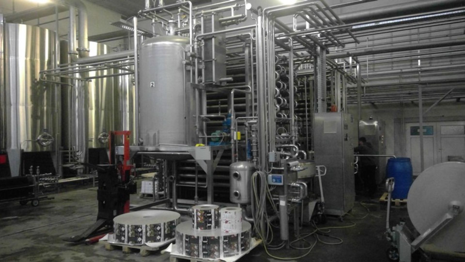 KF Engineering Tubular Pasteurizer 10000l/h (With Control panel) ,Y.O.M 1994,GERMANY - Image 4 of 19