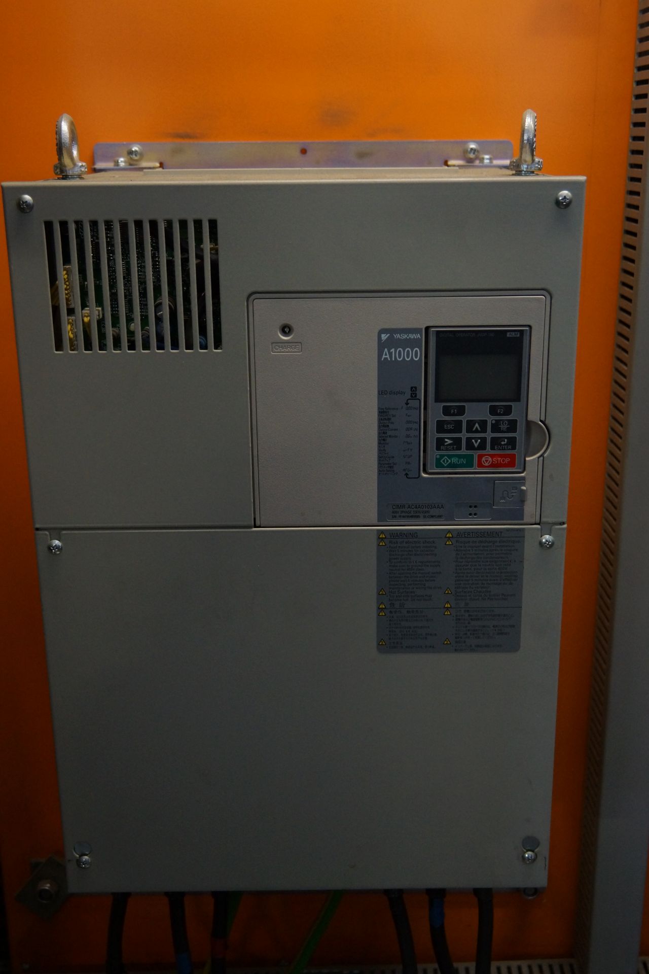 APV Gaulin 3-Piston Homogenizer, Model 1453MC15 – 2,5, 5,500 Liter Per Hour, VFD, (With control - Image 8 of 9