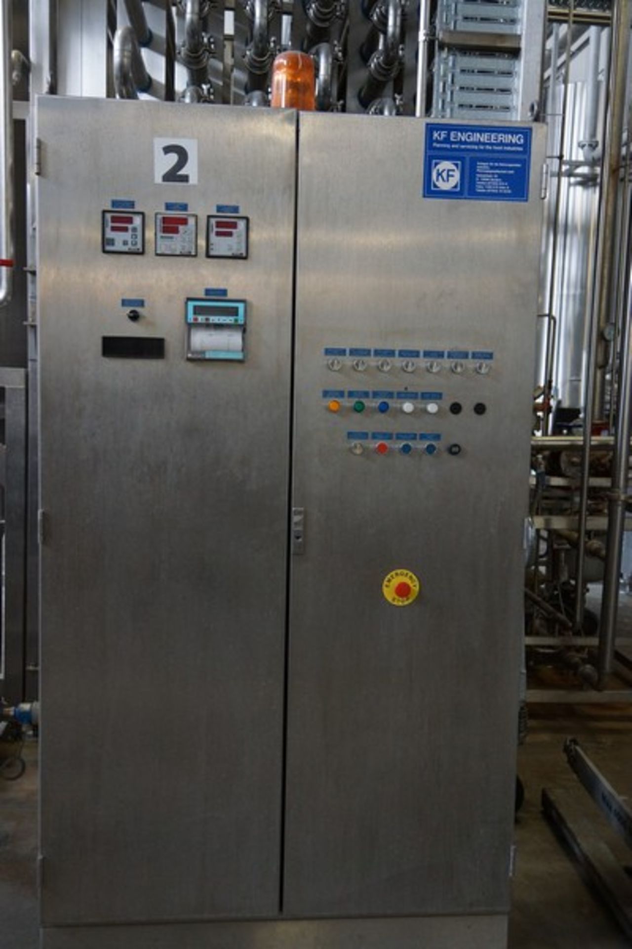 KF Engineering Tubular Pasteurizer 10000l/h (With Control panel) ,Y.O.M 1994,GERMANY - Image 10 of 19