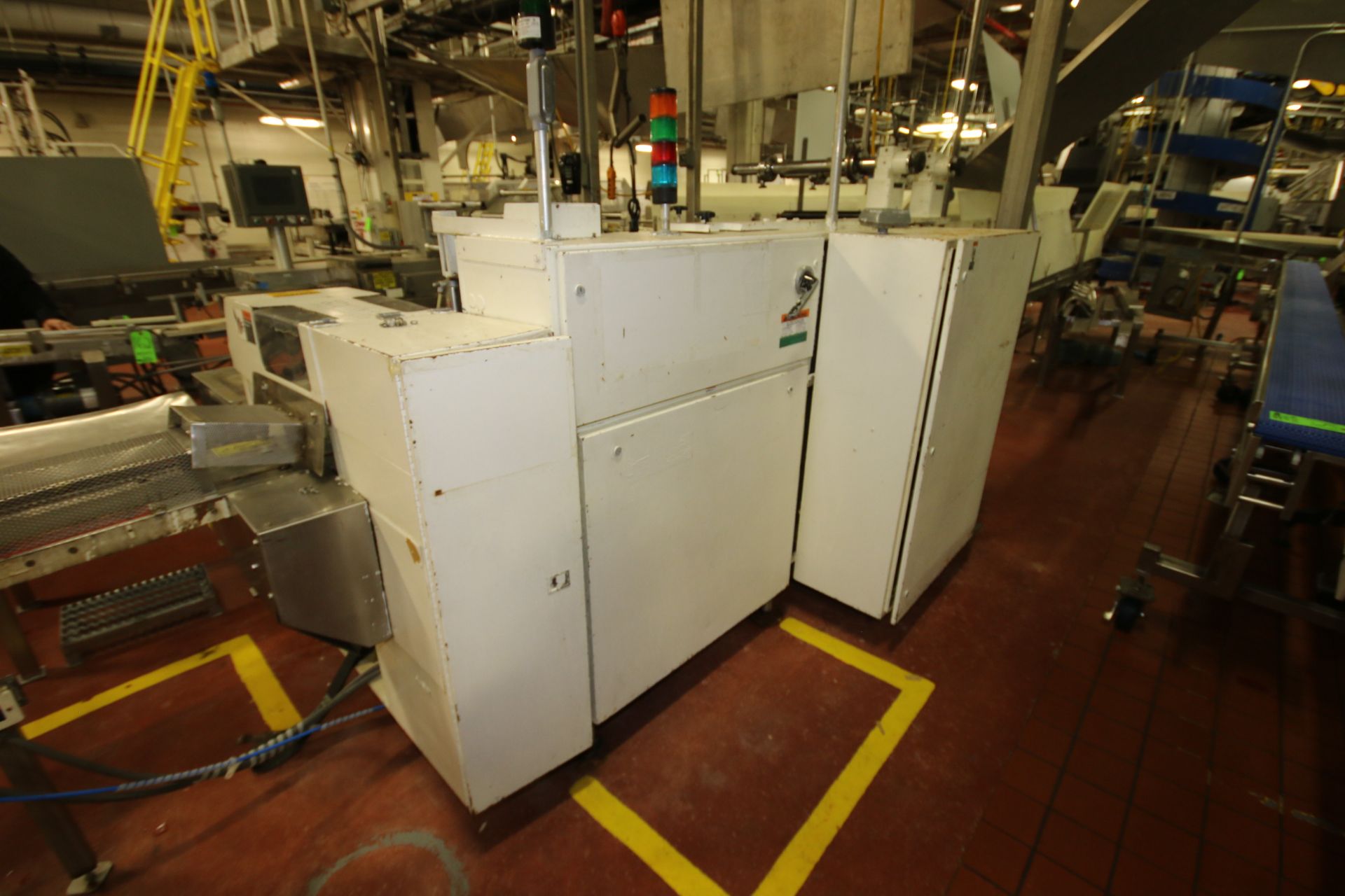 FMC Flo Wrapper, Model SERVO FLO, S/N 4309-0550 with Allen Bradley 5/20 PLC Controls (Rigging - Image 4 of 5