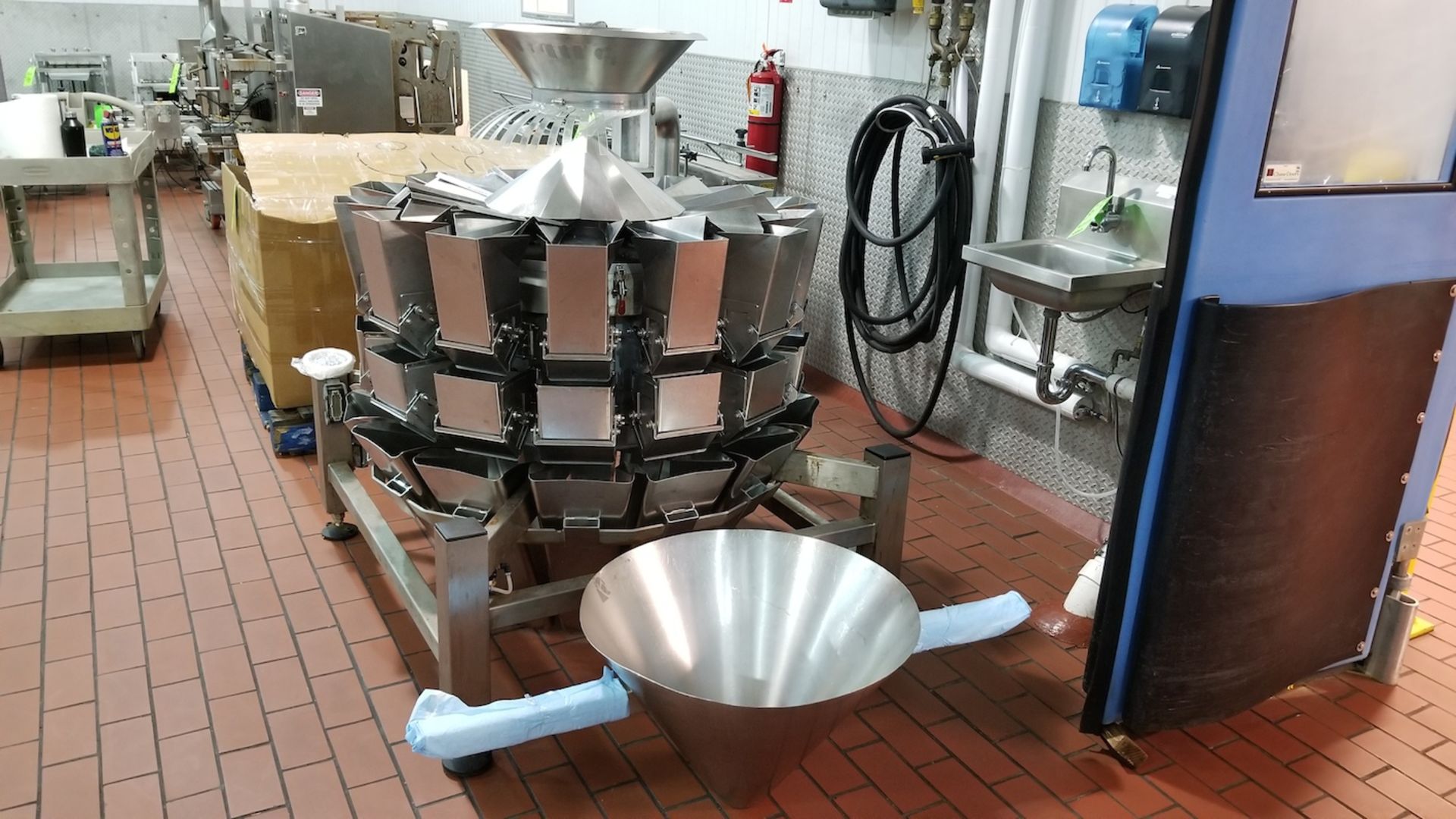 Weighpack Primo 14-Bucket S/S Rotary Scale, Model PRIMO360-14HMBWD, S/N 2963, 220 V, Single Phase - Bild 4 aus 9