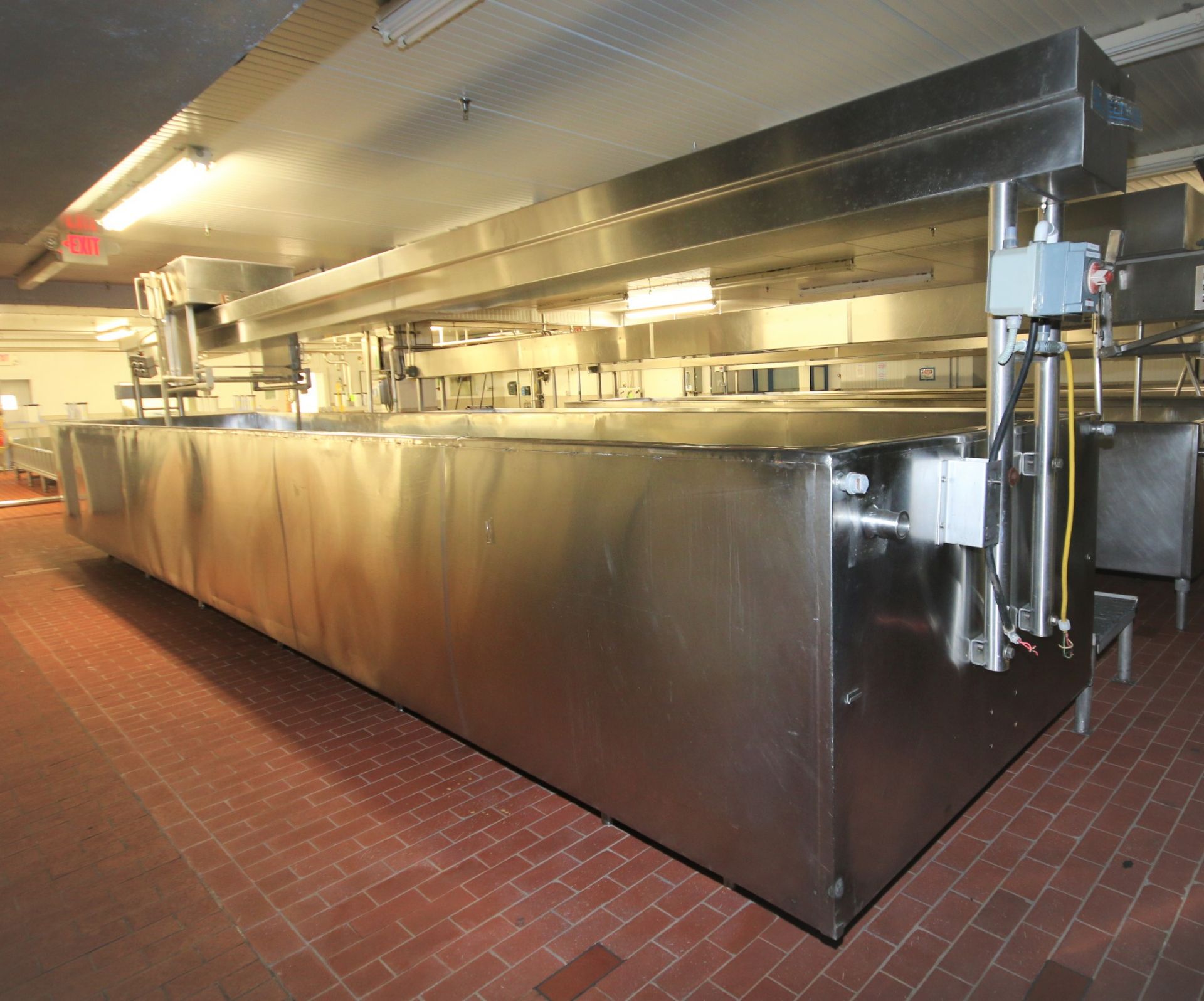 Stoelting ~4,000 Gal. Open Top Jacketed S/S Cheese Vat, Model VERTISTIR, S/N 338-045-59-3500-83 with - Bild 6 aus 9