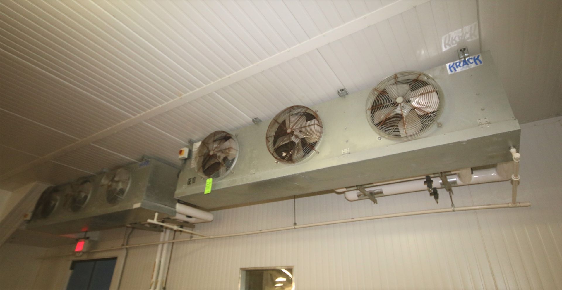 2010 Krack 3-Fan Evaporator/Blowers, Model MS36B-806-CM-D-ST-ST-ST-ST-1