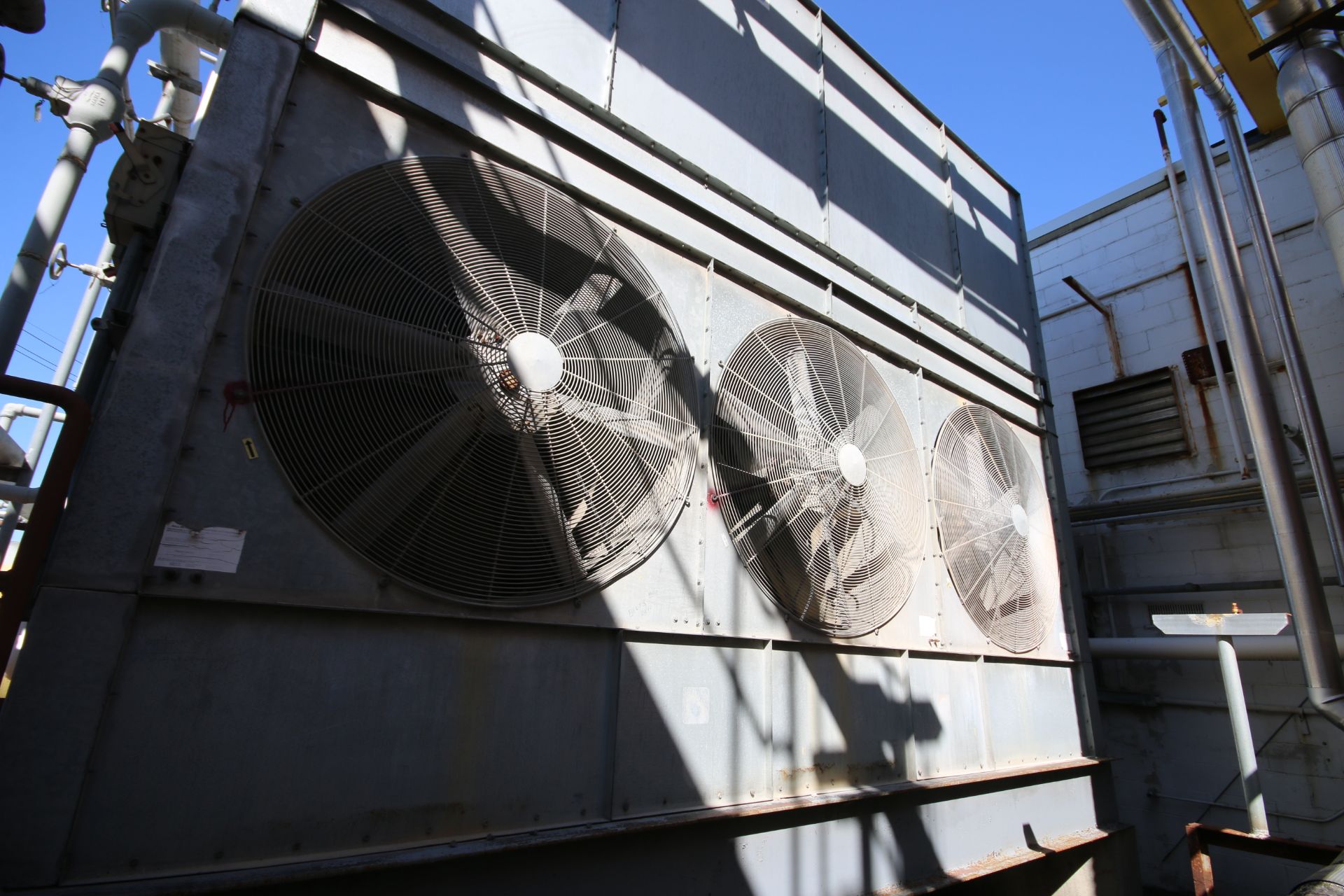 Imeco 3-Fan Evaporative Condenser, Model XLP-L 635, S/N 11414-1-RH - Image 2 of 4