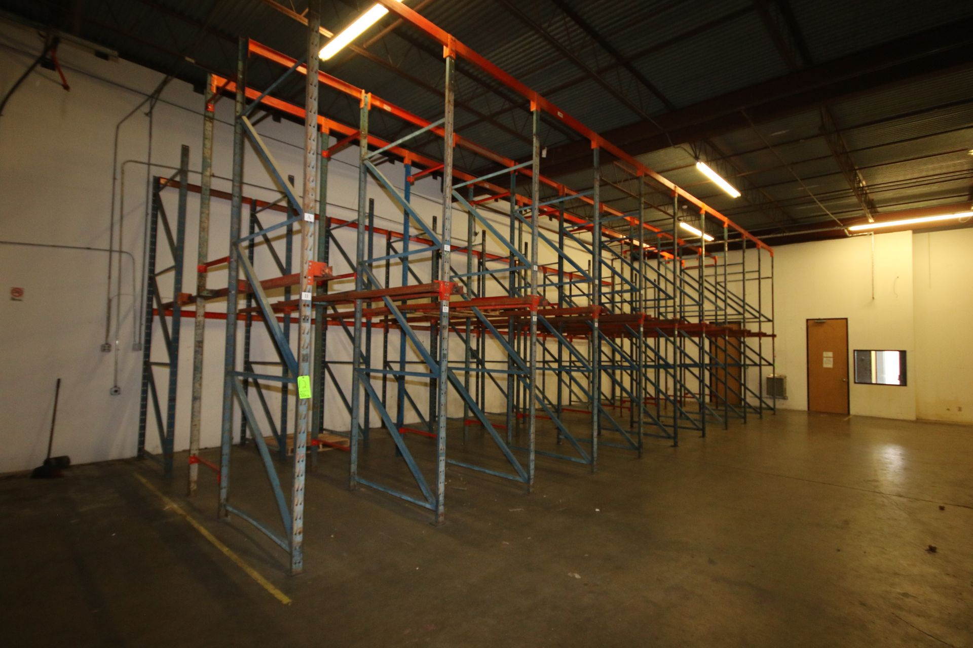 10-Sections of Pallet Racking, with 14' Uprights and Bolted Cross Beams, Overall Dims.: Aprox. 44' L - Image 2 of 3