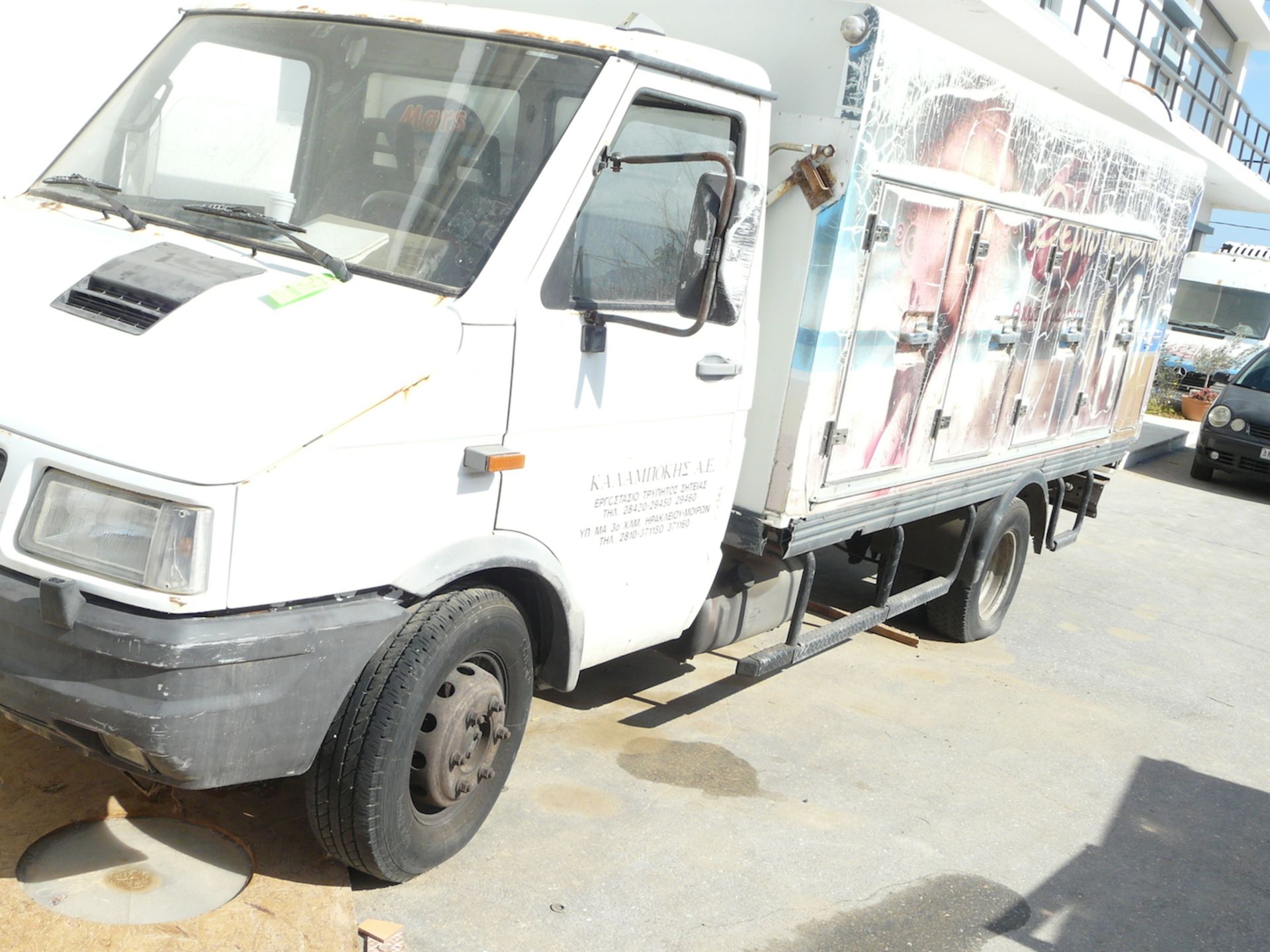 English: IVECO 1753 Ice Cream Delivery Truck, Freezer, 4+4 Doors, 405286KM Greek: Φορτηγό ψυγείο