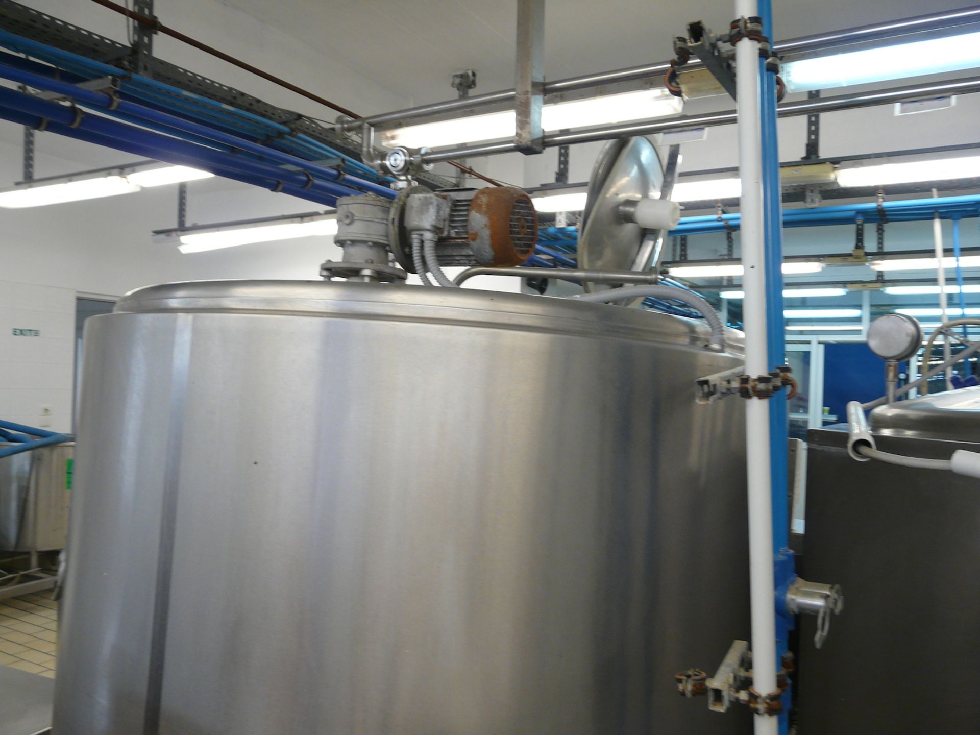 English: Mixing/Cooling Tank for Ice Cream 1000L with Agitator, Type FRIGOMILK, Self Contained Freon - Bild 3 aus 19