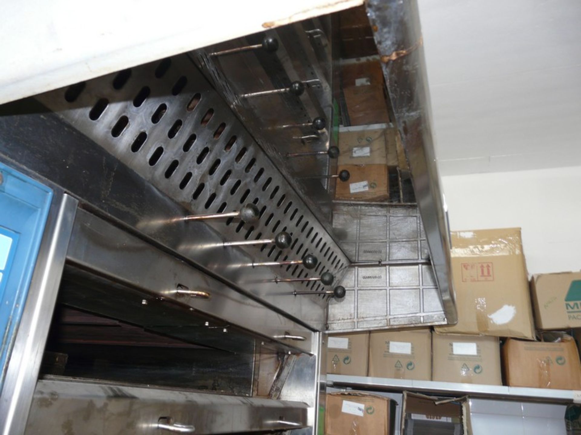 English: POLIN Oven With 10 Stations, Humidity, Gas Burner, Y.O.M.: 2003, Construction Stainless - Image 12 of 12