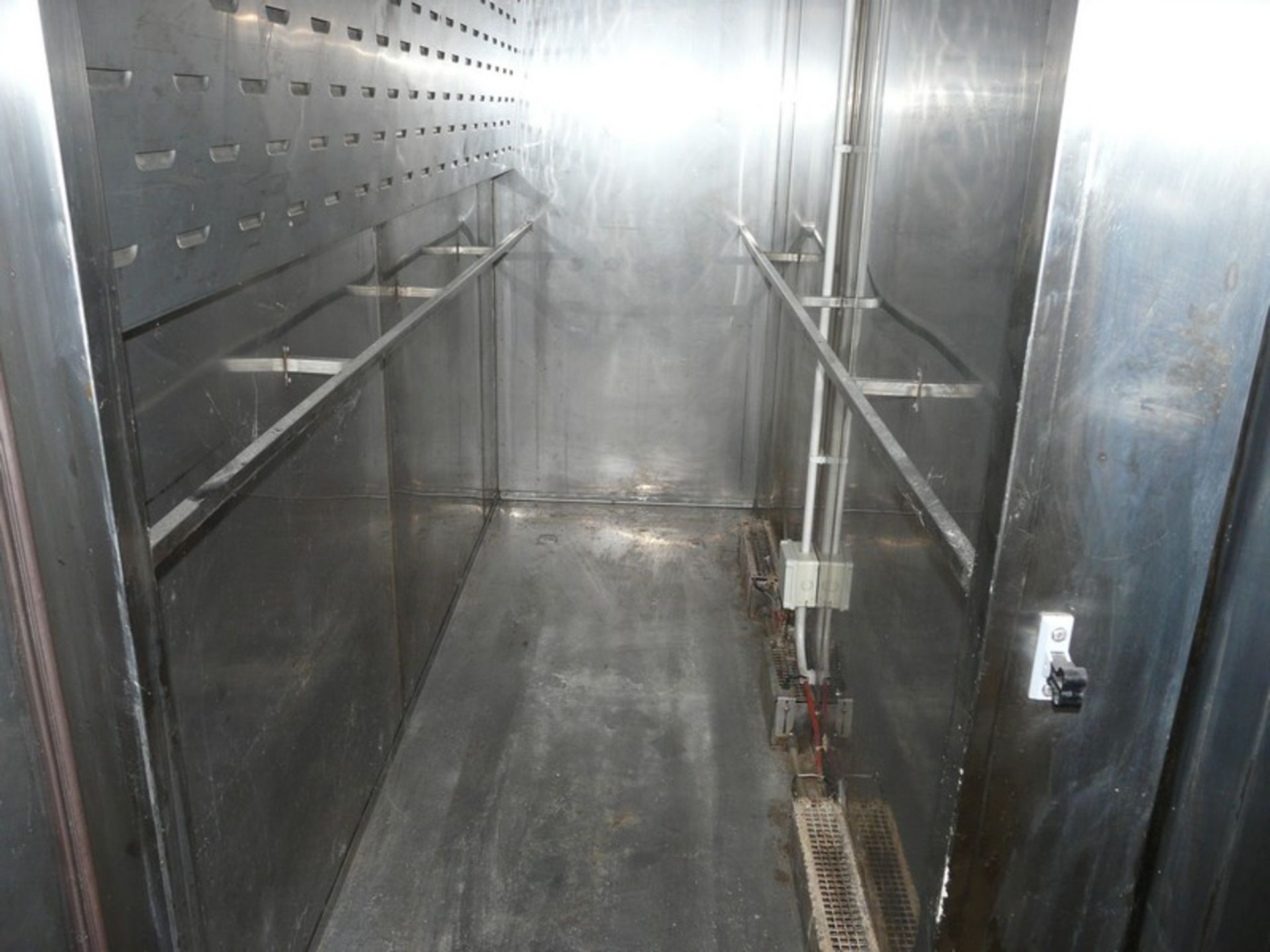 English: PAPAKYRIAZI Fermentation Room with Humidity and Trolley 100x225x290 Greek: Στόφα Inox με - Bild 14 aus 14