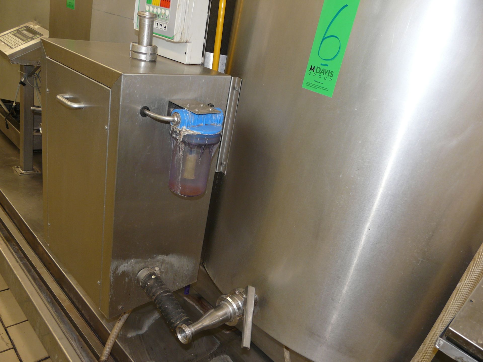 English: Mixing/Cooling Tank for Ice Cream 1000L with Agitator, Type FRIGOMILK, Self Contained Freon - Image 8 of 19