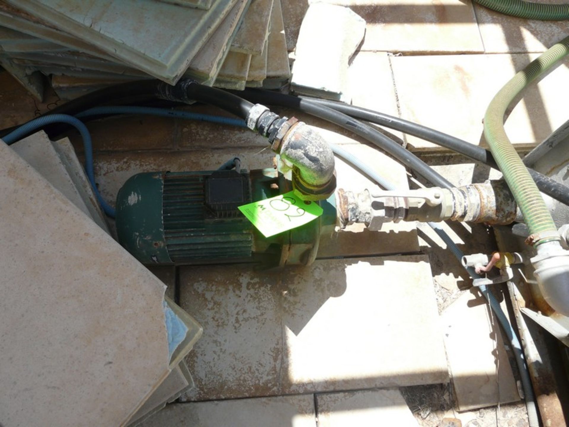 English: FYROGENIS Freezer Unit with Water Pump, Power of Unit: 3HP, M3/h 11500, 130x125x225 - Bild 10 aus 11