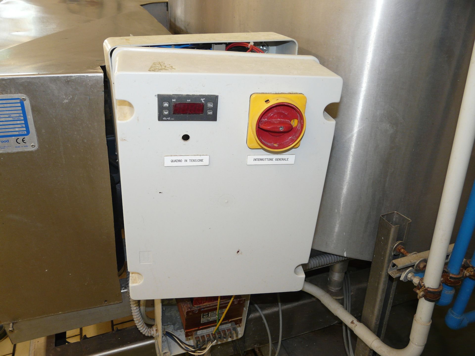 English: Mixing/Cooling Tank for Ice Cream 1000L with Agitator, Type FRIGOMILK, Self Contained Freon - Image 4 of 19