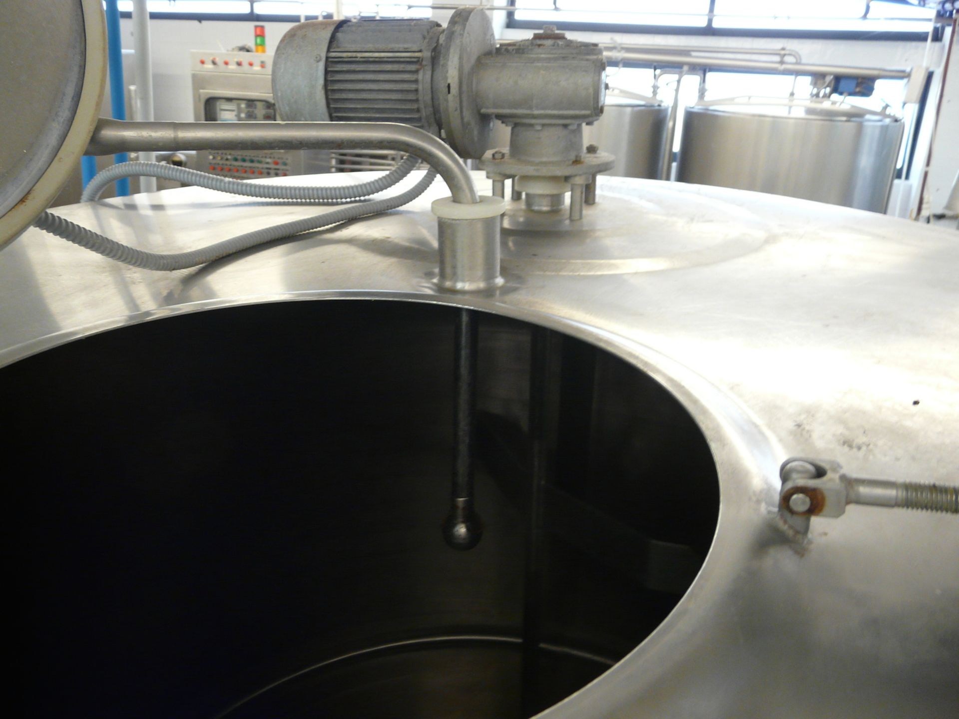 English: Mixing/Cooling Tank for Ice Cream 1000L with Agitator, Type FRIGOMILK, Self Contained Freon - Bild 12 aus 19
