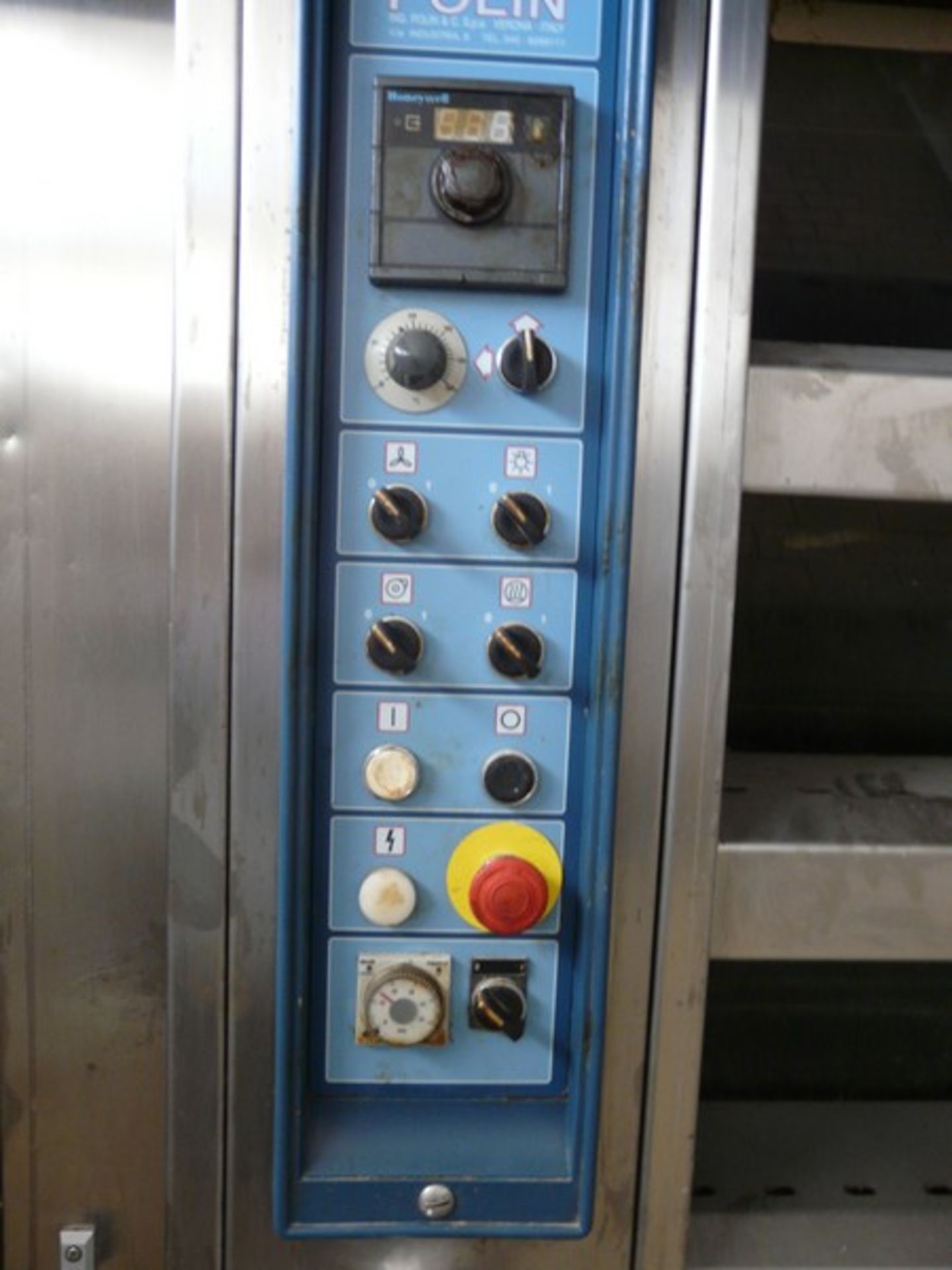 English: POLIN Oven With 10 Stations, Humidity, Gas Burner, Y.O.M.: 2003, Construction Stainless - Bild 4 aus 12