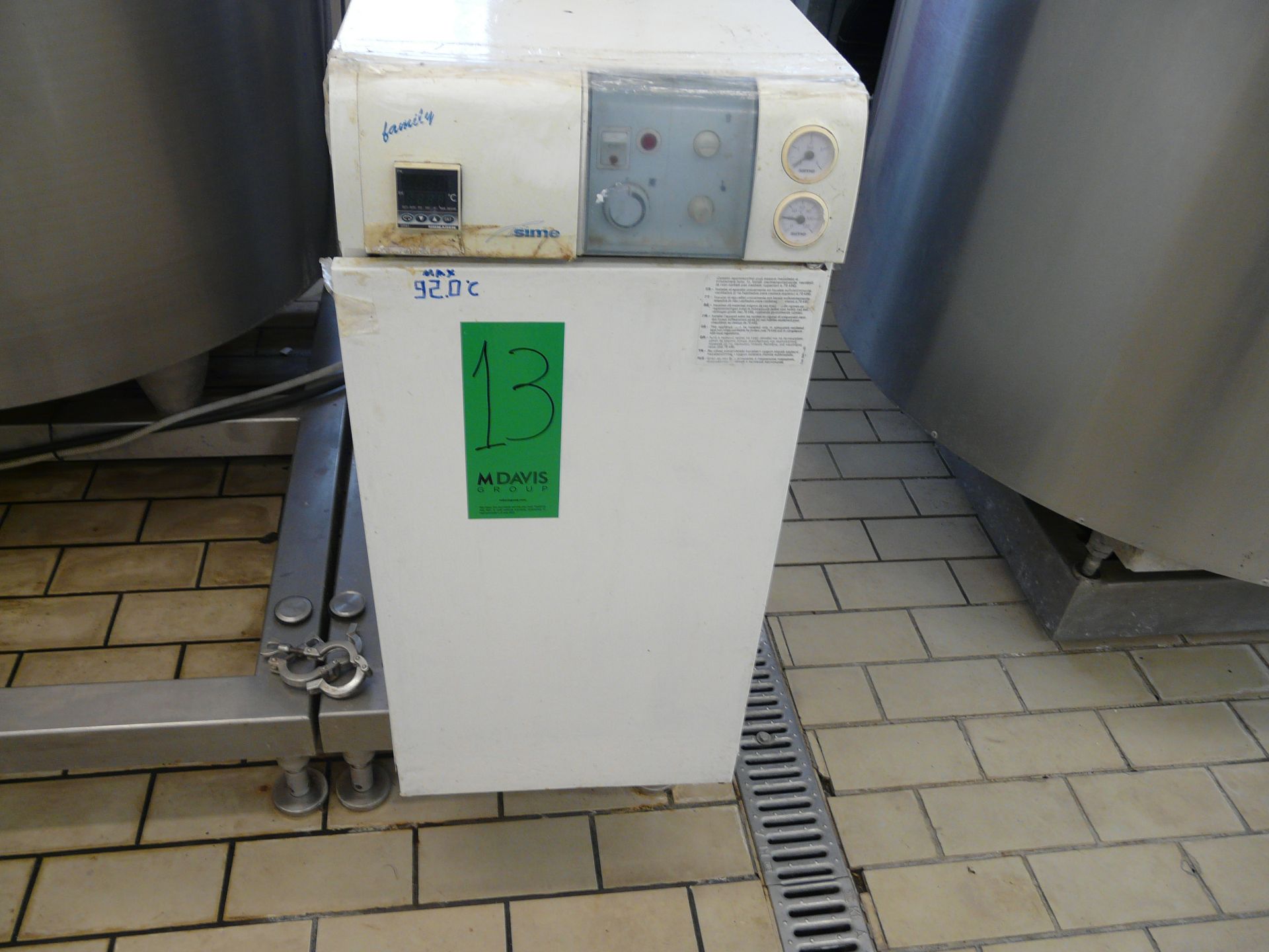 English: TETRA PAK HOYER HTST SYSTEM, 1200 Pasteurizer for Ice Cream, Contains 2 x Tanks with - Image 34 of 45