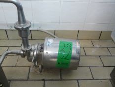 English: INOXPA Stainless Steel Pump Greek: Αντλια ανοξείδωτη μάρκα: INOXPA