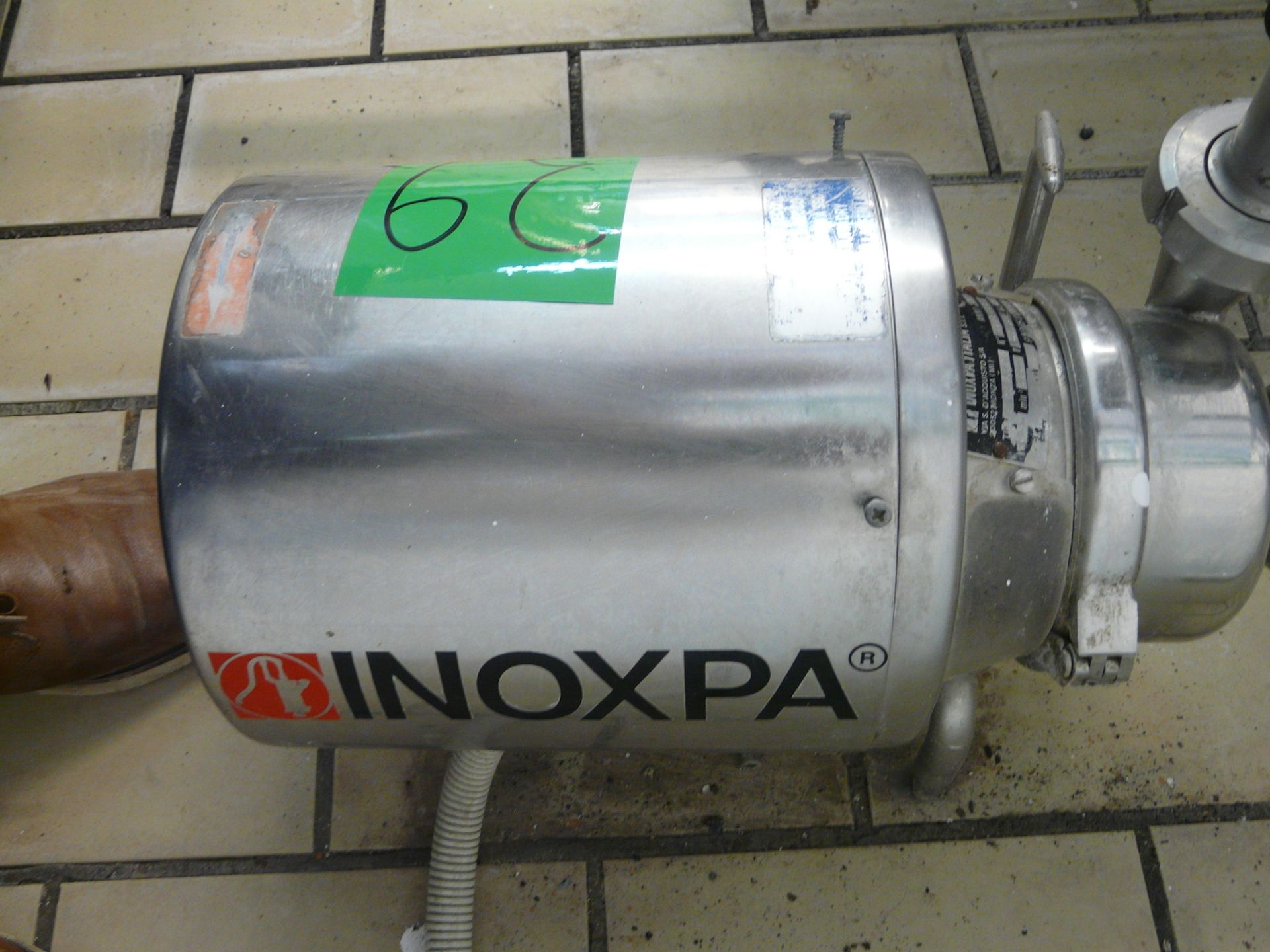 English: INOXPA Stainless Steel Pump Greek: Αντλια ανοξείδωτη μάρκα: INOXPA - Bild 2 aus 3