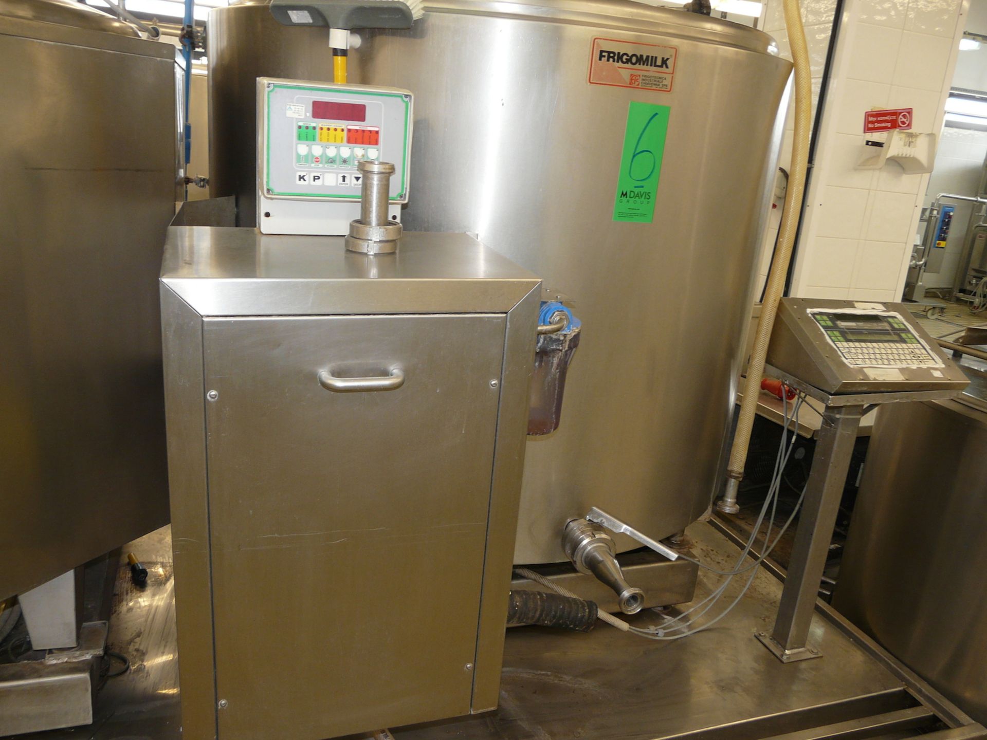 English: Mixing/Cooling Tank for Ice Cream 1000L with Agitator, Type FRIGOMILK, Self Contained Freon - Bild 2 aus 19