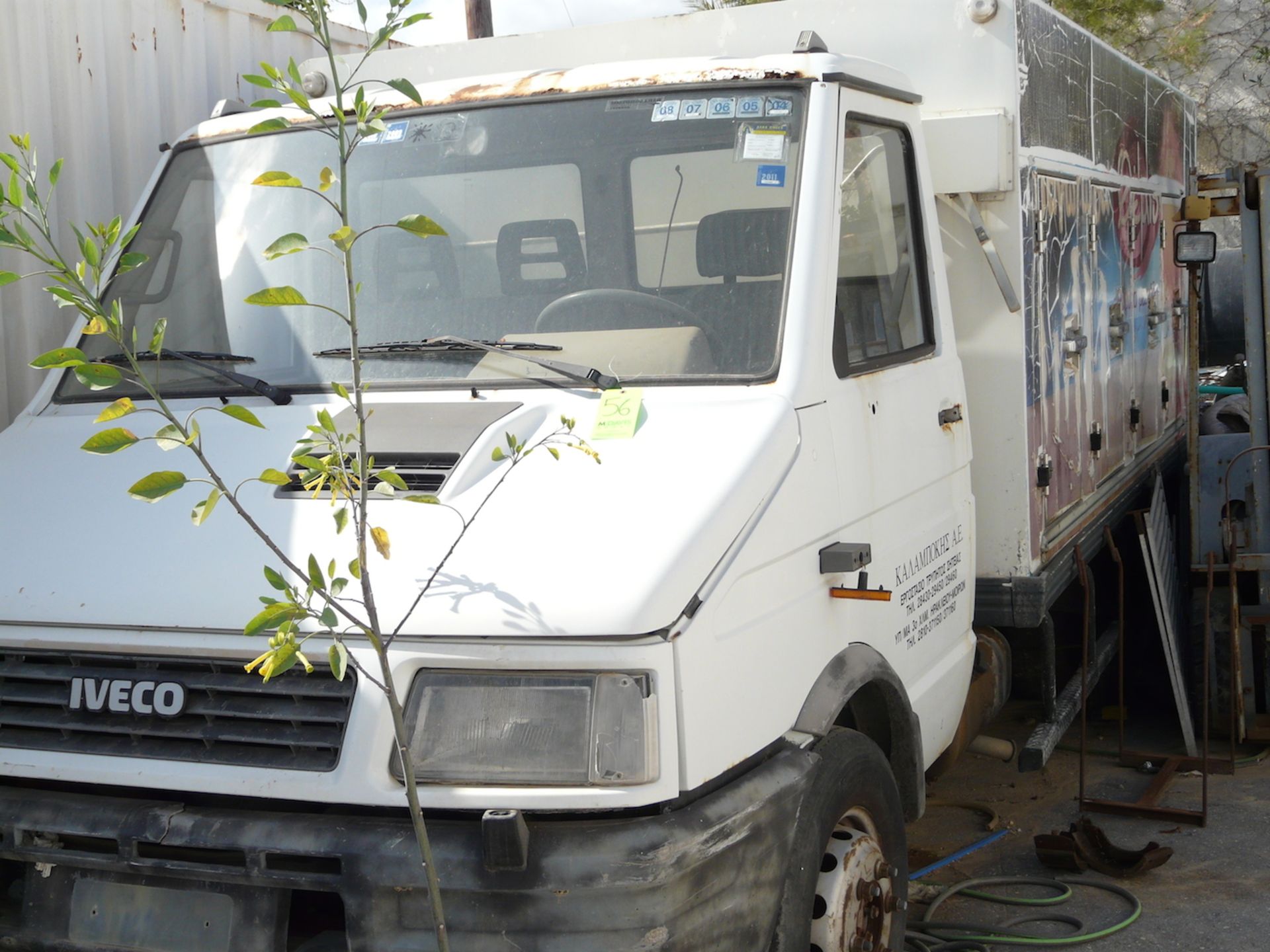 English: IVECO 1753 Ice Cream Delivery Truck, Freezer, 4+4 Doors Greek: Φορτηγό ψυγείο κατάψυξη, - Bild 3 aus 11