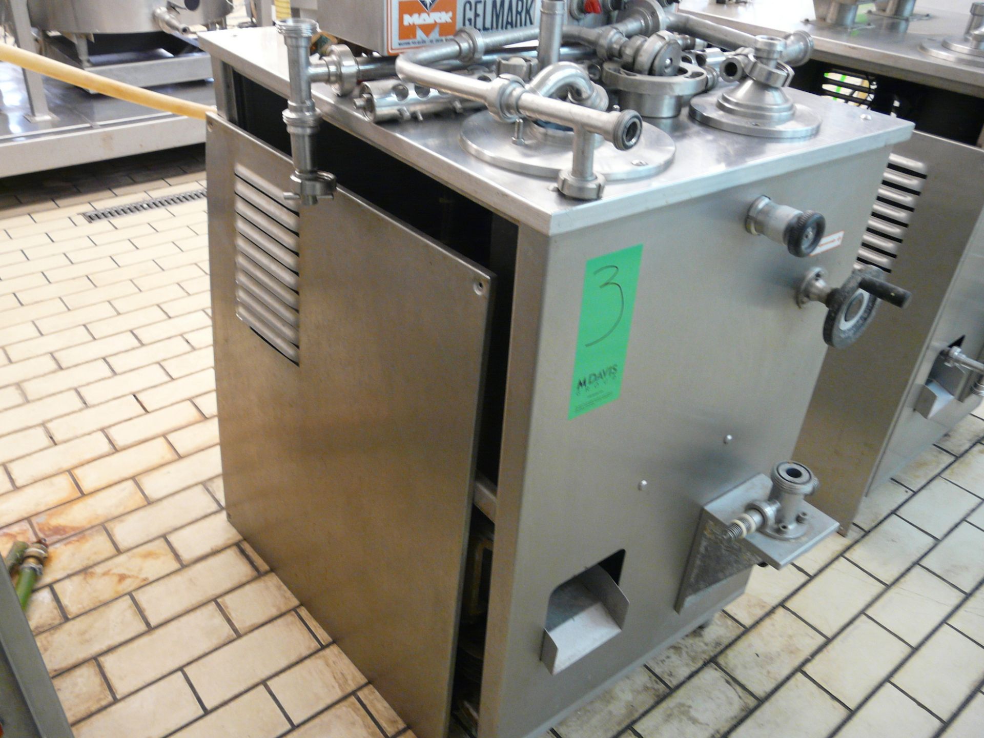 English: MARK,GELMARK 160 Continuous Ice Cream Freezer,160Ltr/Hr, Y.O.M 1993, Refrigerant Liquid R22 - Image 4 of 8