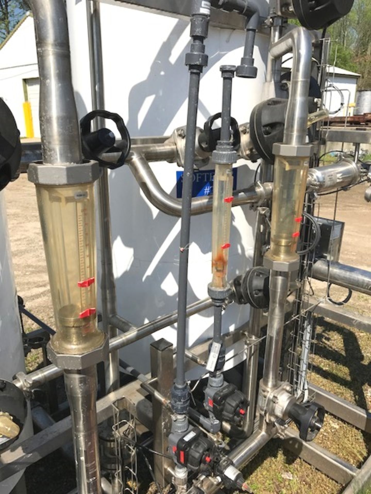 Used UltraPure Water Treatment Skid for sale. The treatment vessels are stainless steel 100 PSI - Image 15 of 28