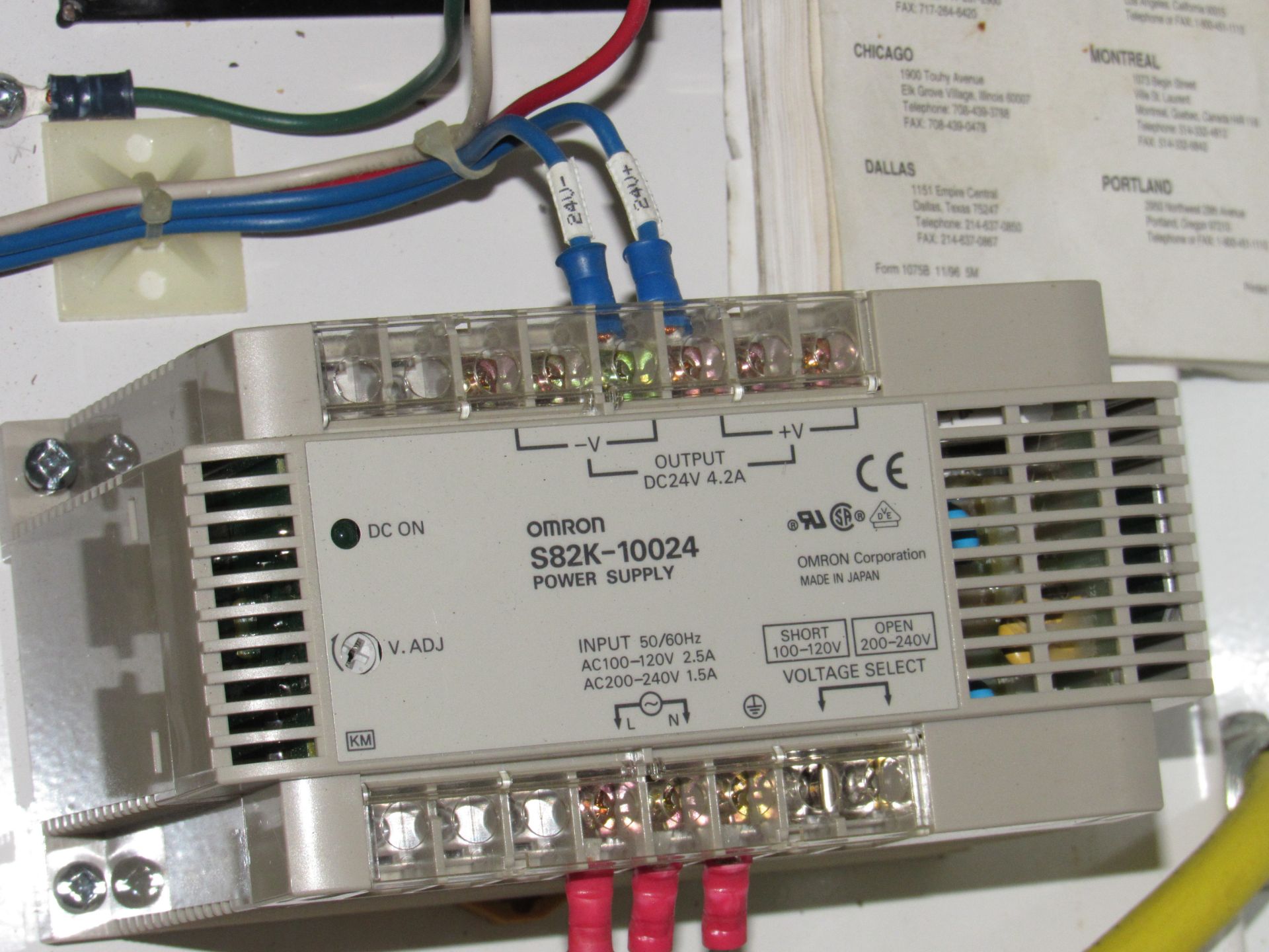 Electric Control Box -- (LOCATED IN IOWA, RIGGING INCLUDED IN SALE PRICE) -- Optional prep for - Image 5 of 7