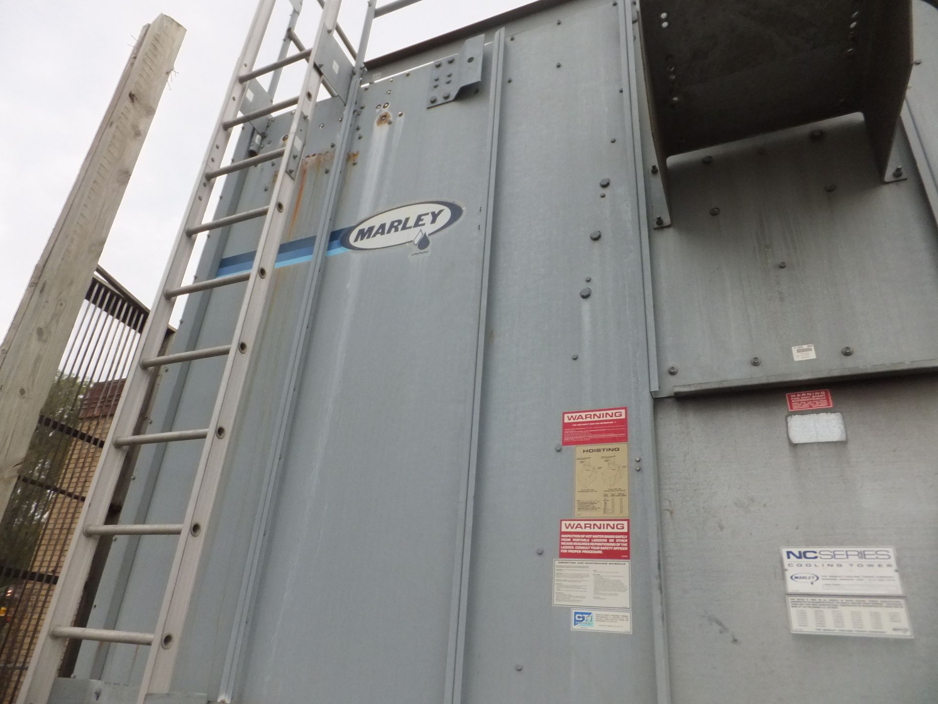 Marley NC Series Cooling Tower, Model 084598-001-95, S/N NC3121BM, Good Running Unit (Located in - Image 3 of 16