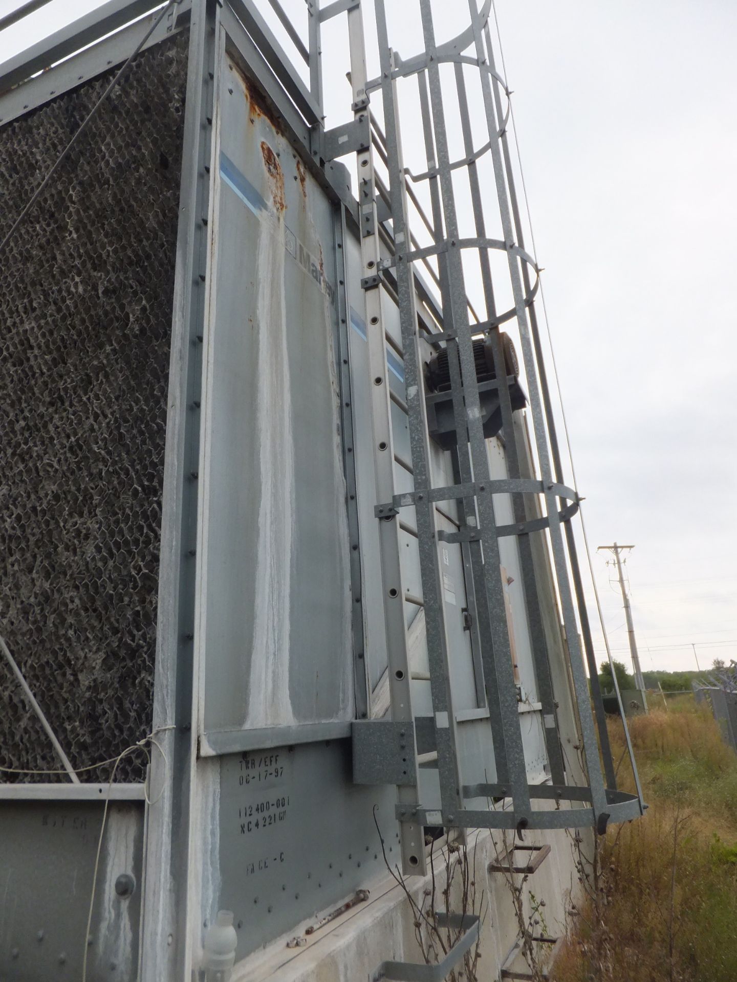 Marley NC Series Cooling Tower, Model 084598-001-95, S/N NC3121BM, Good Running Unit (Located in - Image 4 of 16