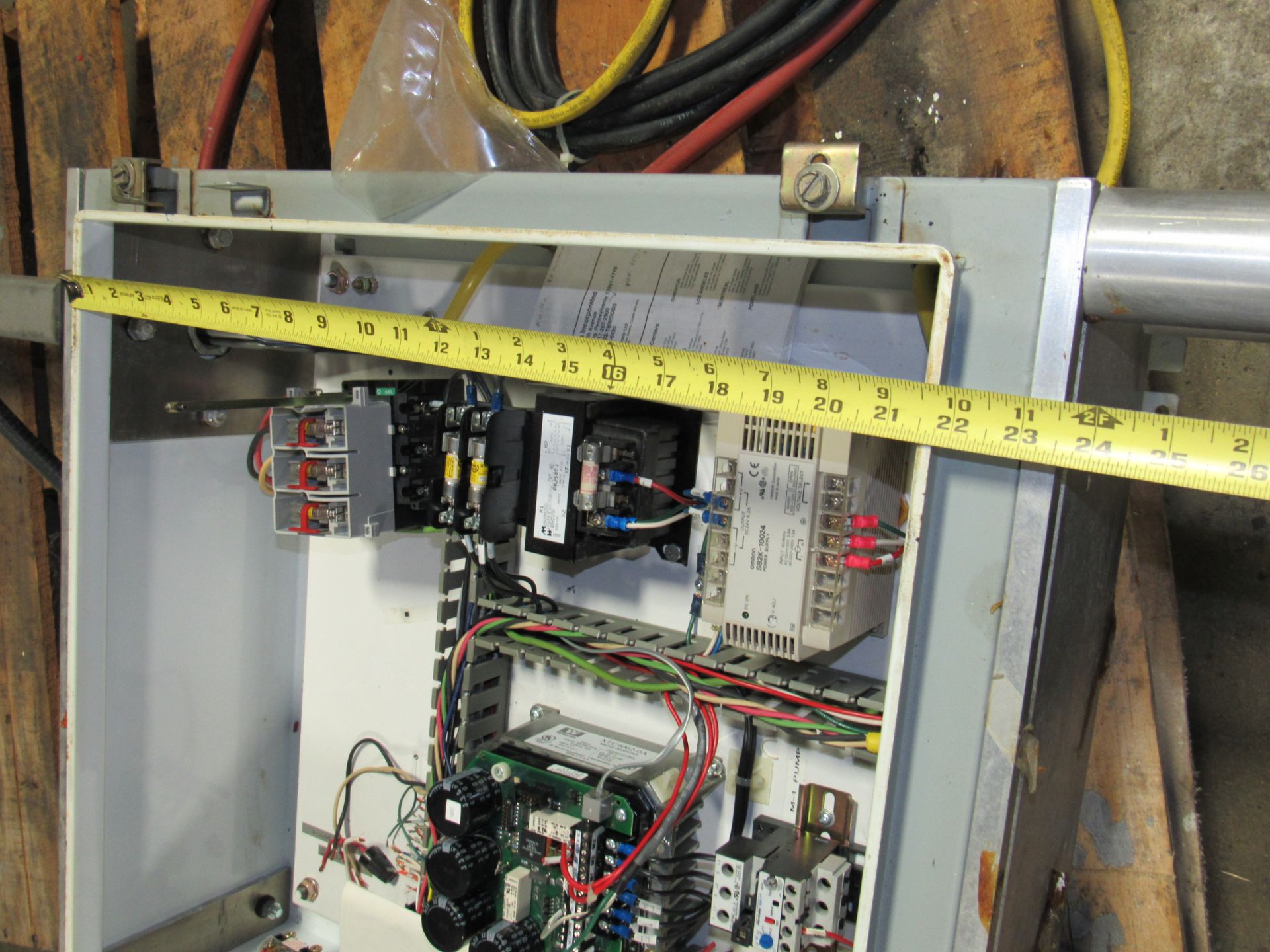 One Lot Control Panel and Temperature Controller Assembly -- (LOCATED IN IOWA, RIGGING INCLUDED IN - Image 5 of 11