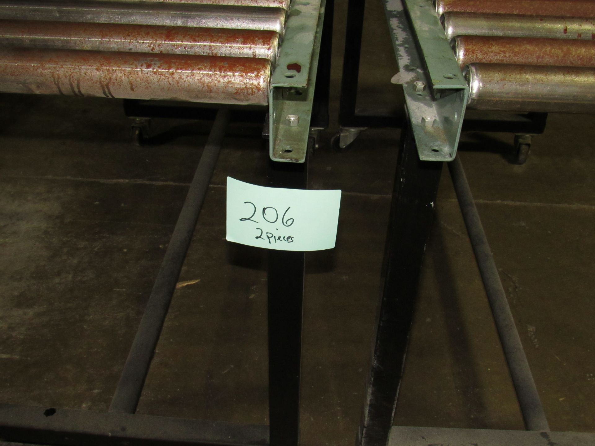 One Lot Two Hytrol Roller Conveyors on Casters -- (LOCATED IN IOWA, RIGGING INCLUDED WITH SALE - Image 10 of 18