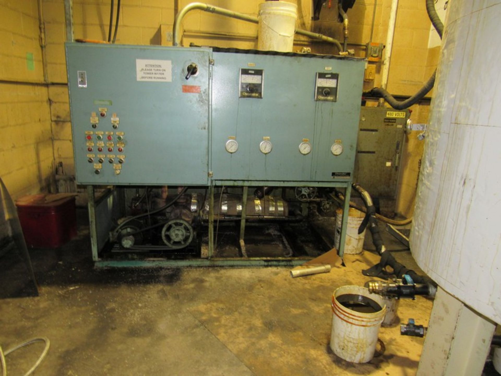 Chromolox two Zone 80KW Hot Oil Heater -- (LOCATED IN IOWA, RIGGING INCLUDED IN SALE PRICE) --