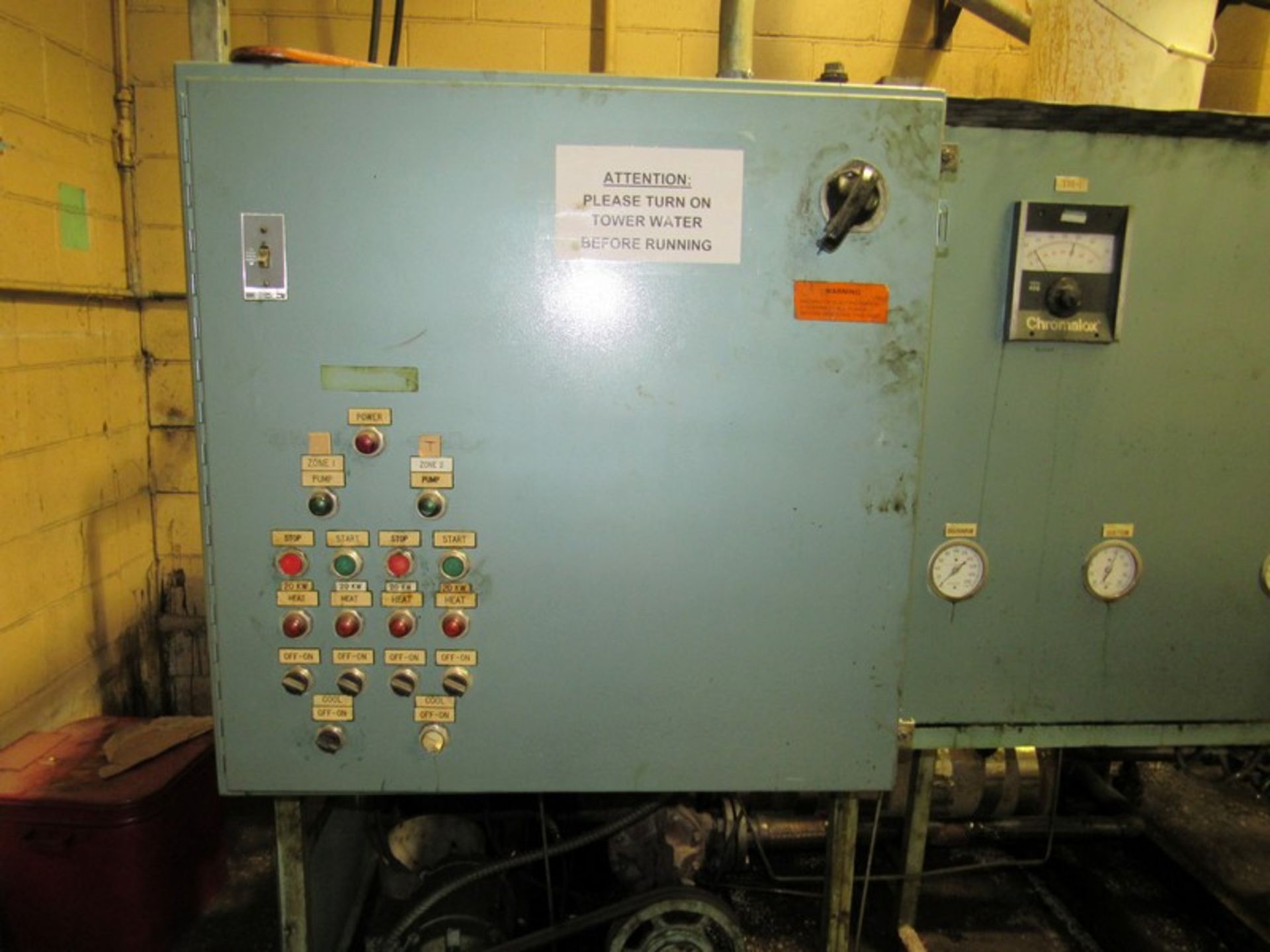 Chromolox two Zone 80KW Hot Oil Heater -- (LOCATED IN IOWA, RIGGING INCLUDED IN SALE PRICE) -- - Image 3 of 14