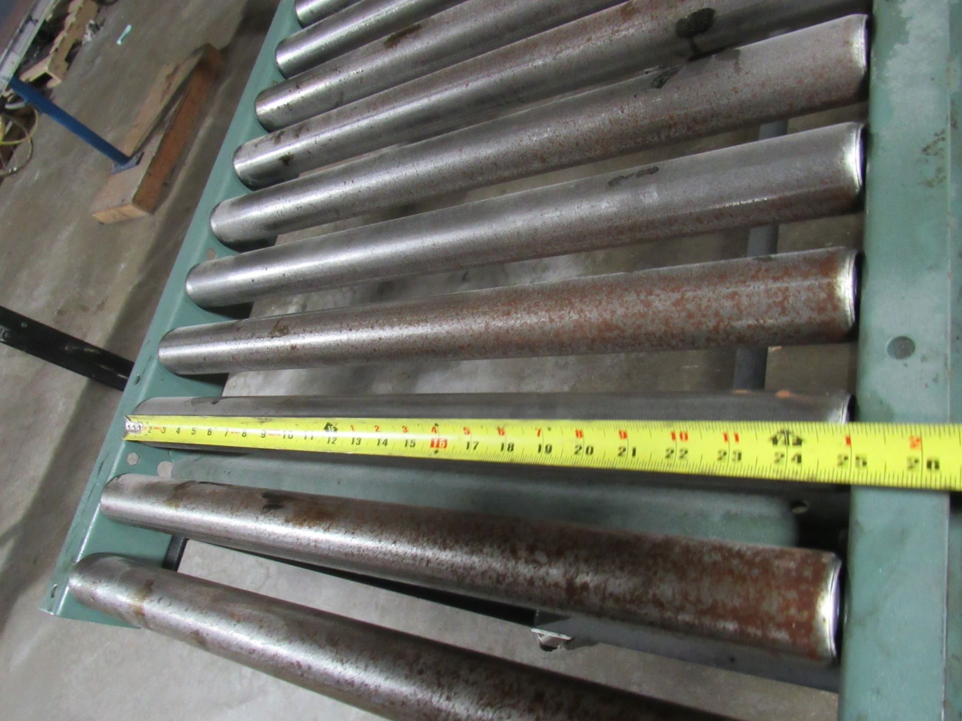 One Lot Two Hytrol Roller Conveyors on Casters -- (LOCATED IN IOWA, RIGGING INCLUDED WITH SALE - Image 14 of 18