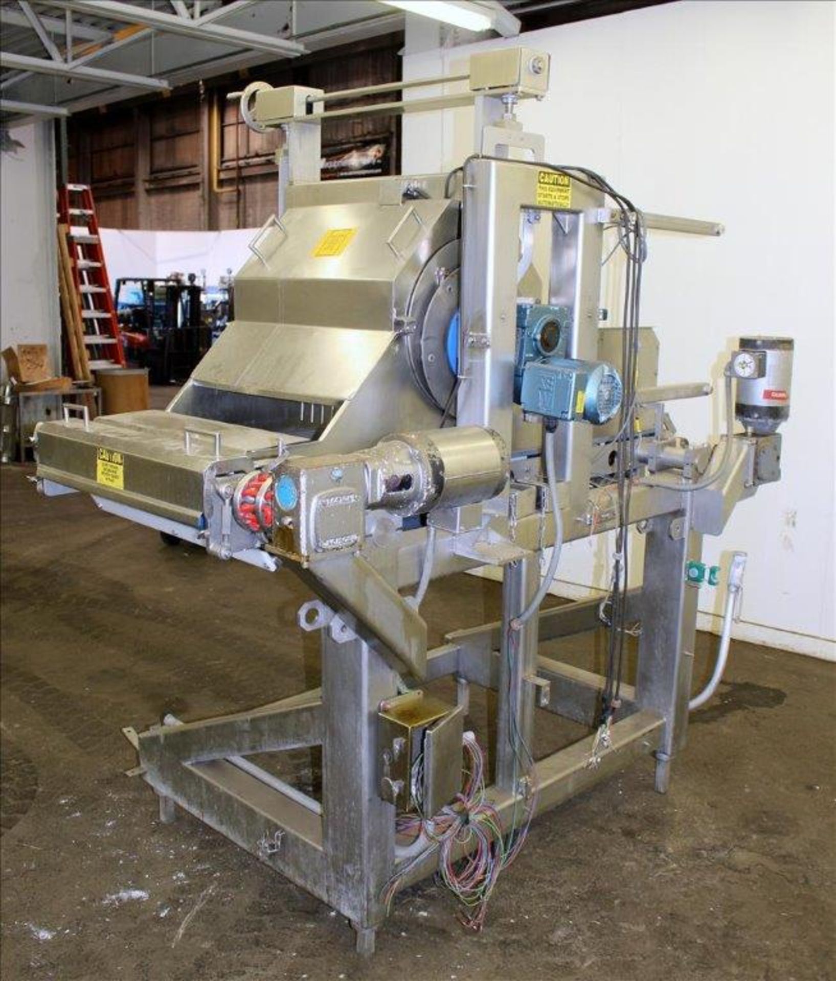 Waterfall Cheese/Applicator for Pizza, 304 Stainless Steel. Has 28" wide x 60" long belt conveyor - Image 38 of 46