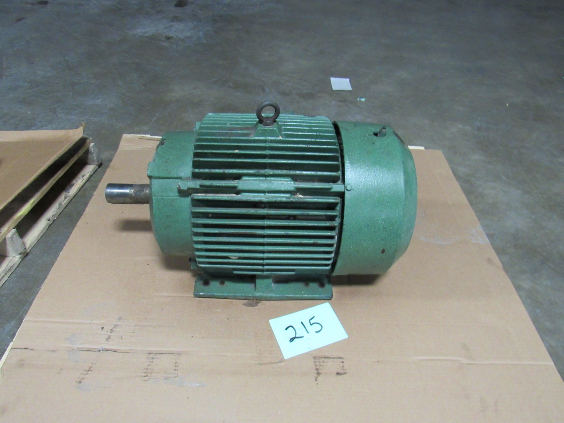 10 HP Electric Motor, 1750 RPM -- (LOCATED IN IOWA, RIGGING INCLUDED WITH SALE PRICE) -- Optional